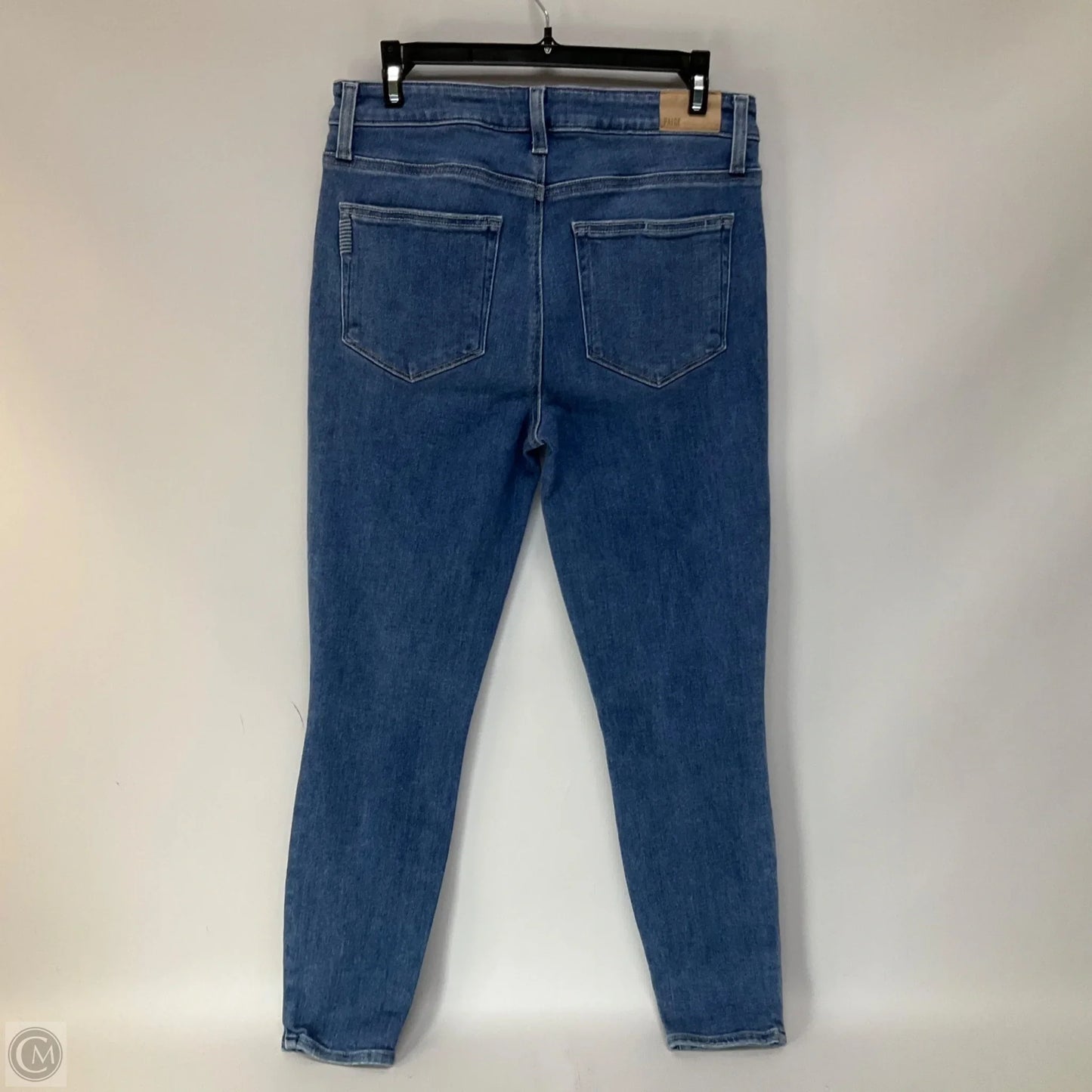 Jeans Skinny By Paige In Blue Denim, Size: 10
