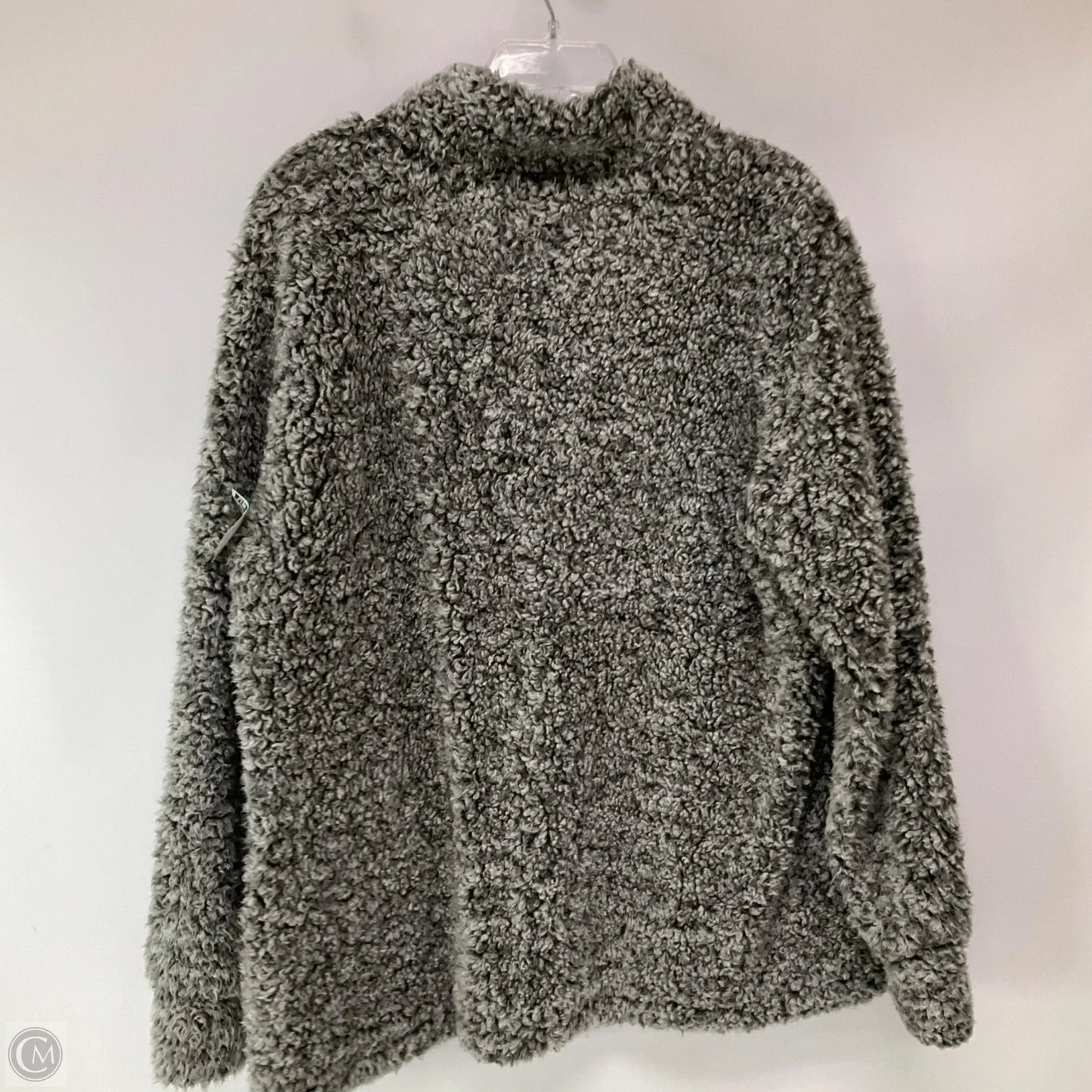 Jacket Fleece By Weatherproof In Grey, Size: Xl