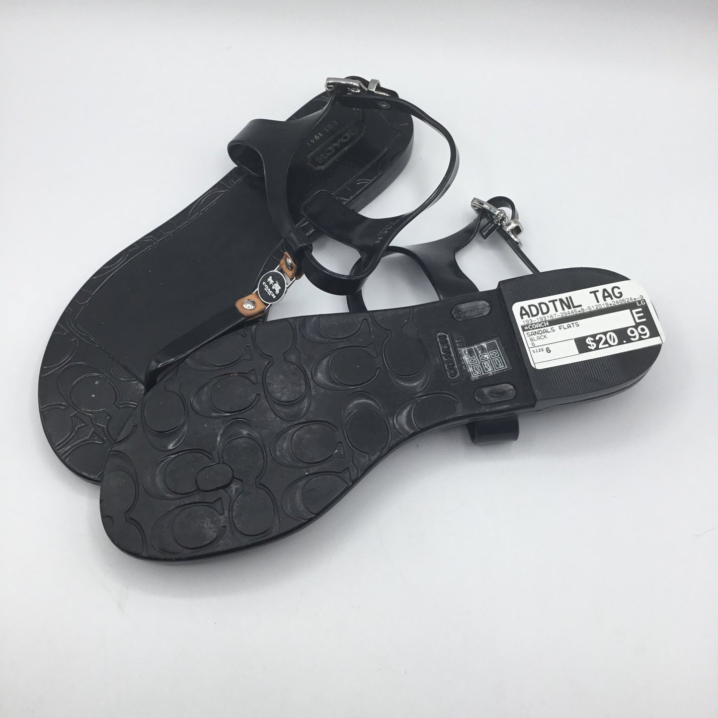 Sandals Flats By Coach Size: 6