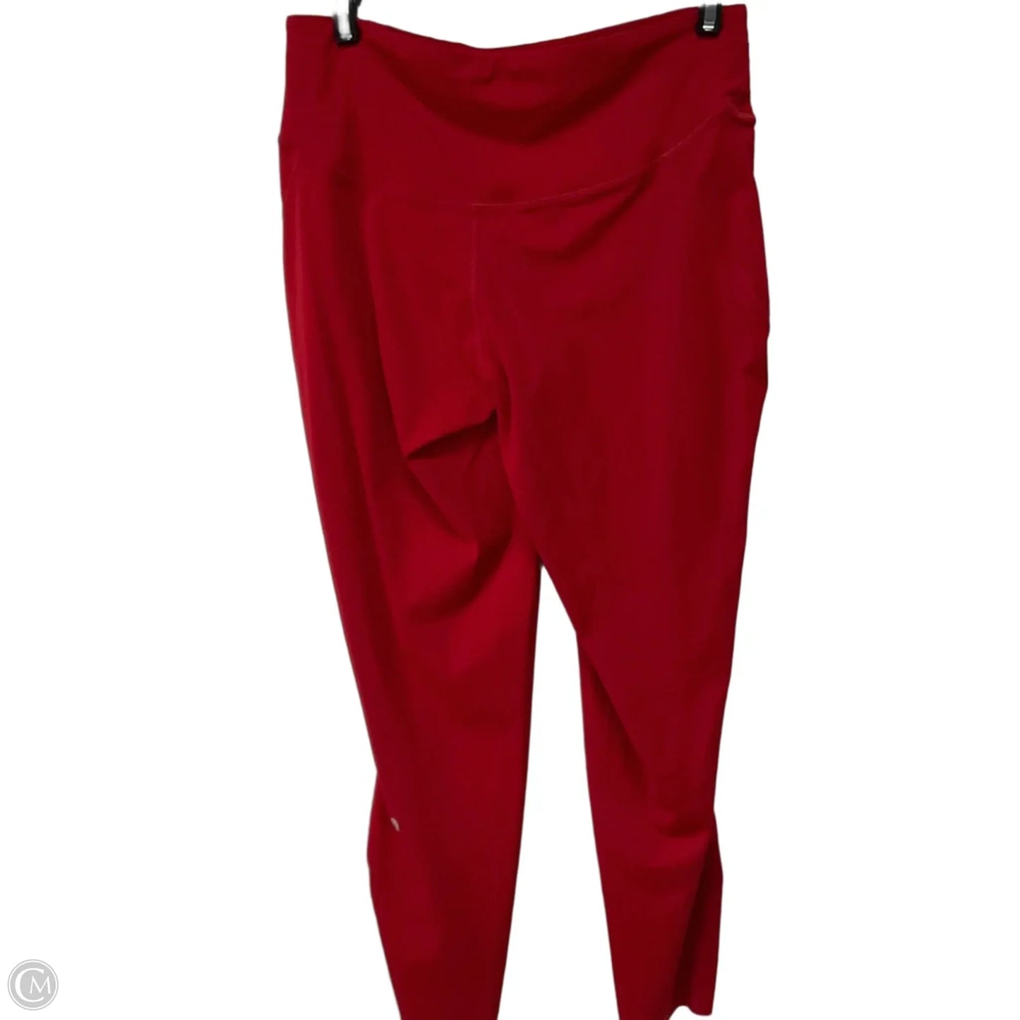 Athletic Leggings By Lululemon In Red, Size: 10
