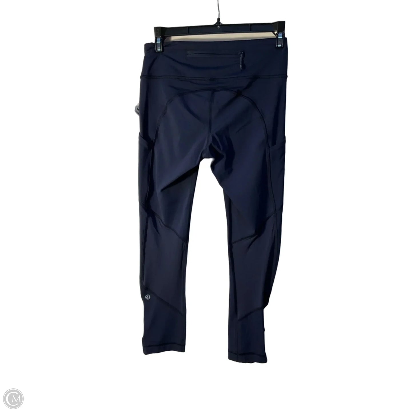 Athletic Leggings By Lululemon In Navy, Size: 4