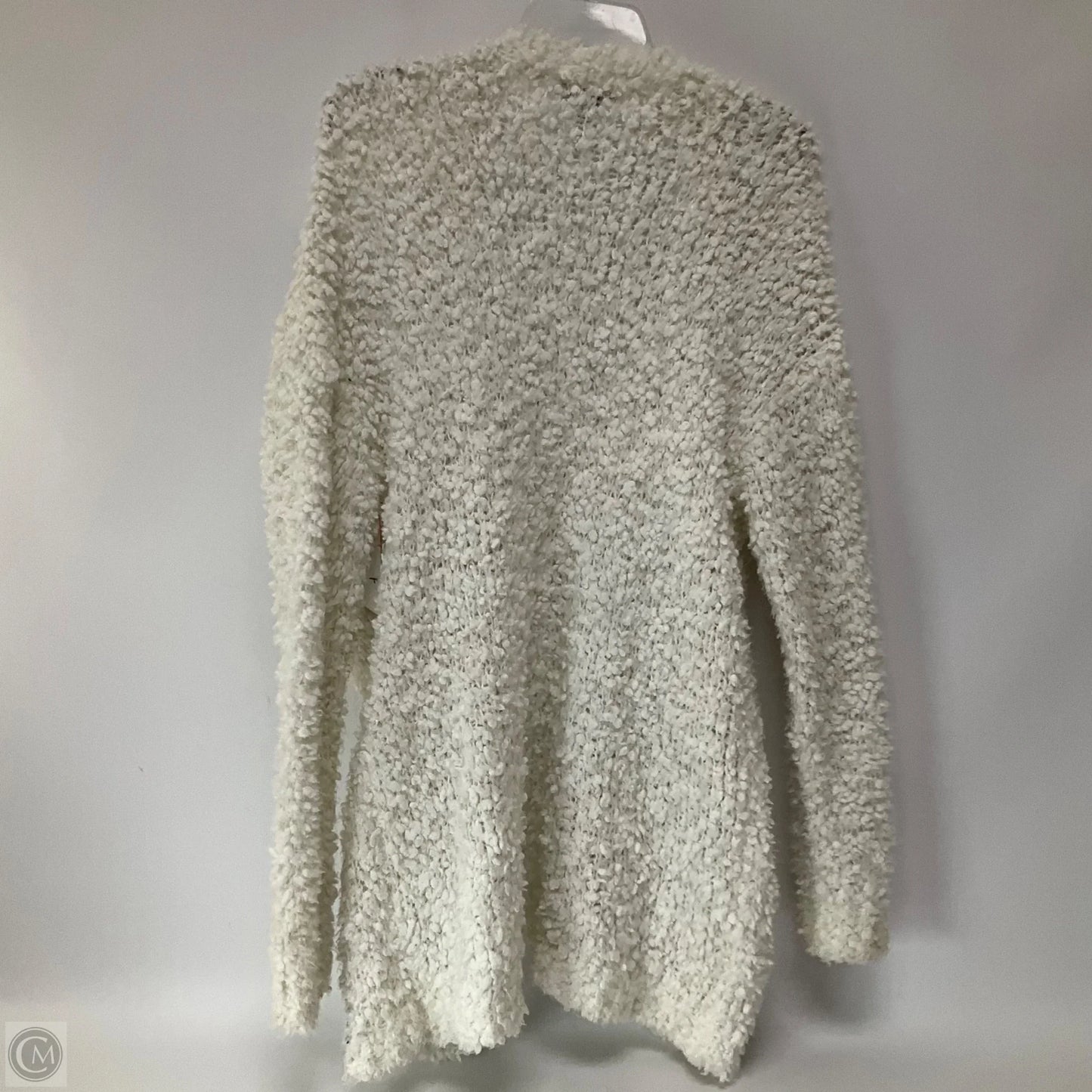 Sweater Cardigan By Ana In White, Size: Xl