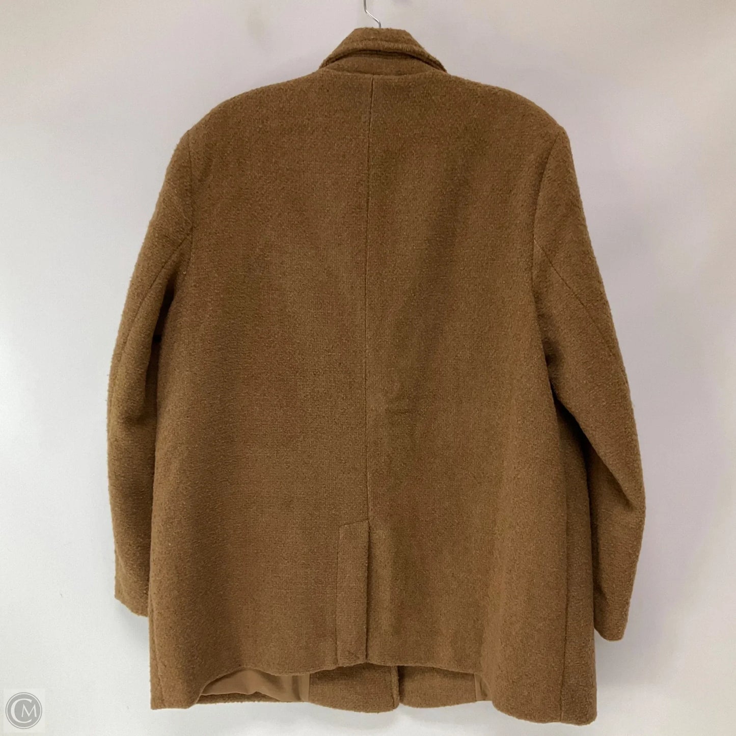 Coat Faux Fur & Sherpa By Universal Thread In Tan, Size: L