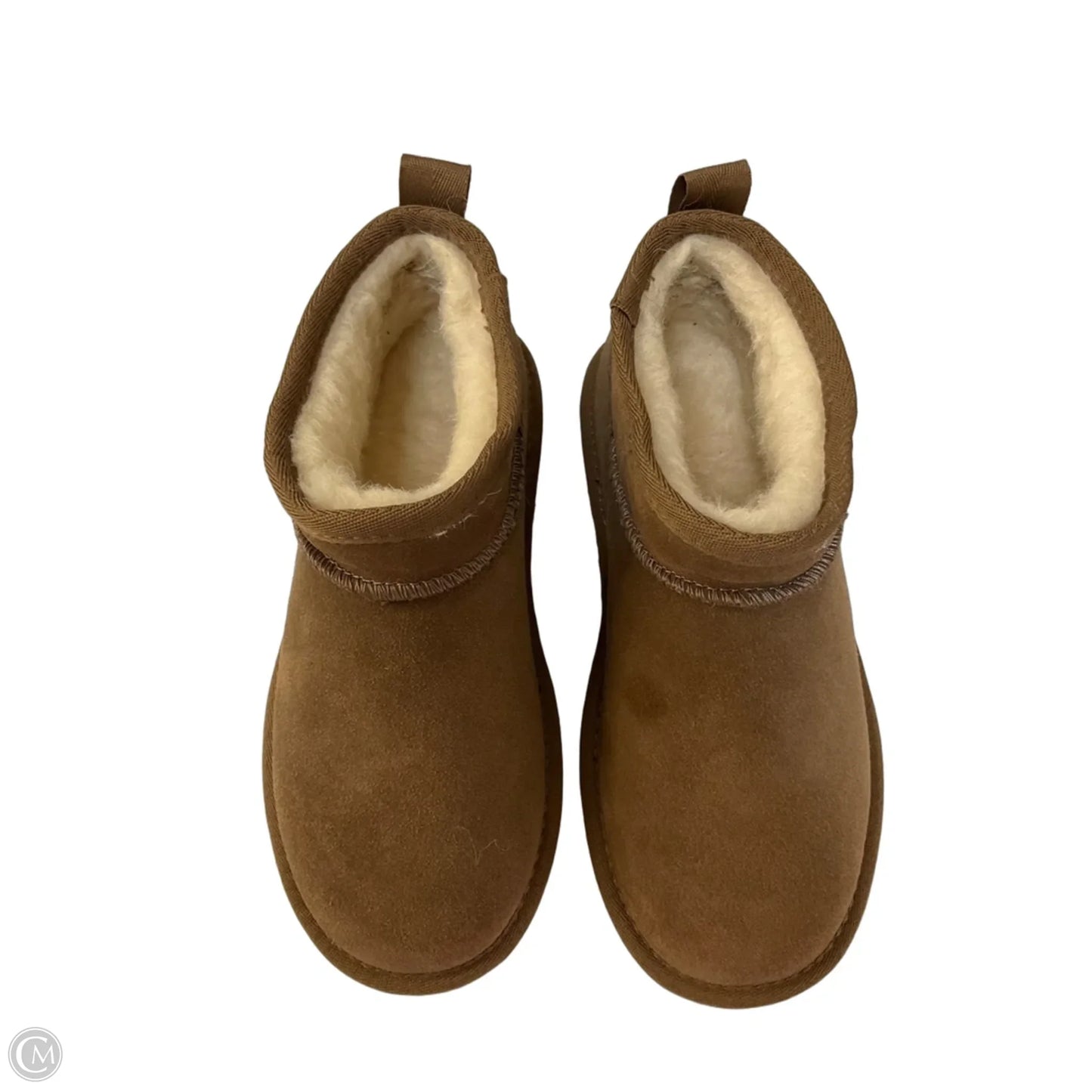 Boots Ankle Flats By Bearpaw In Brown, Size: 6