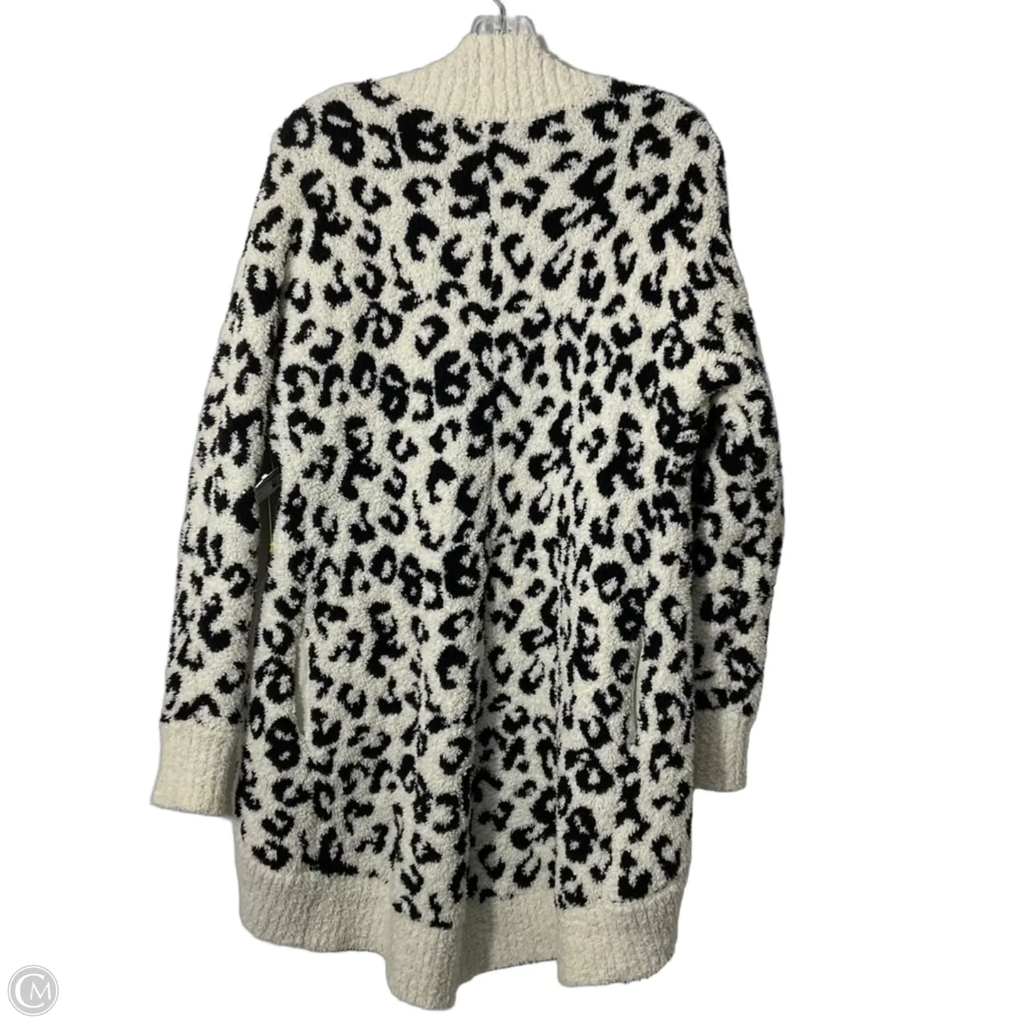 Sweater Cardigan Designer By Ugg In Animal Print, Size: L