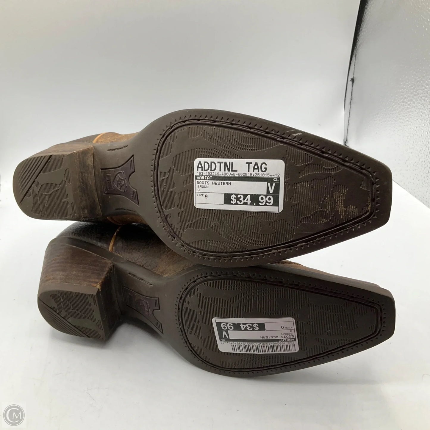 Boots Western By Ariat In Brown, Size: 9