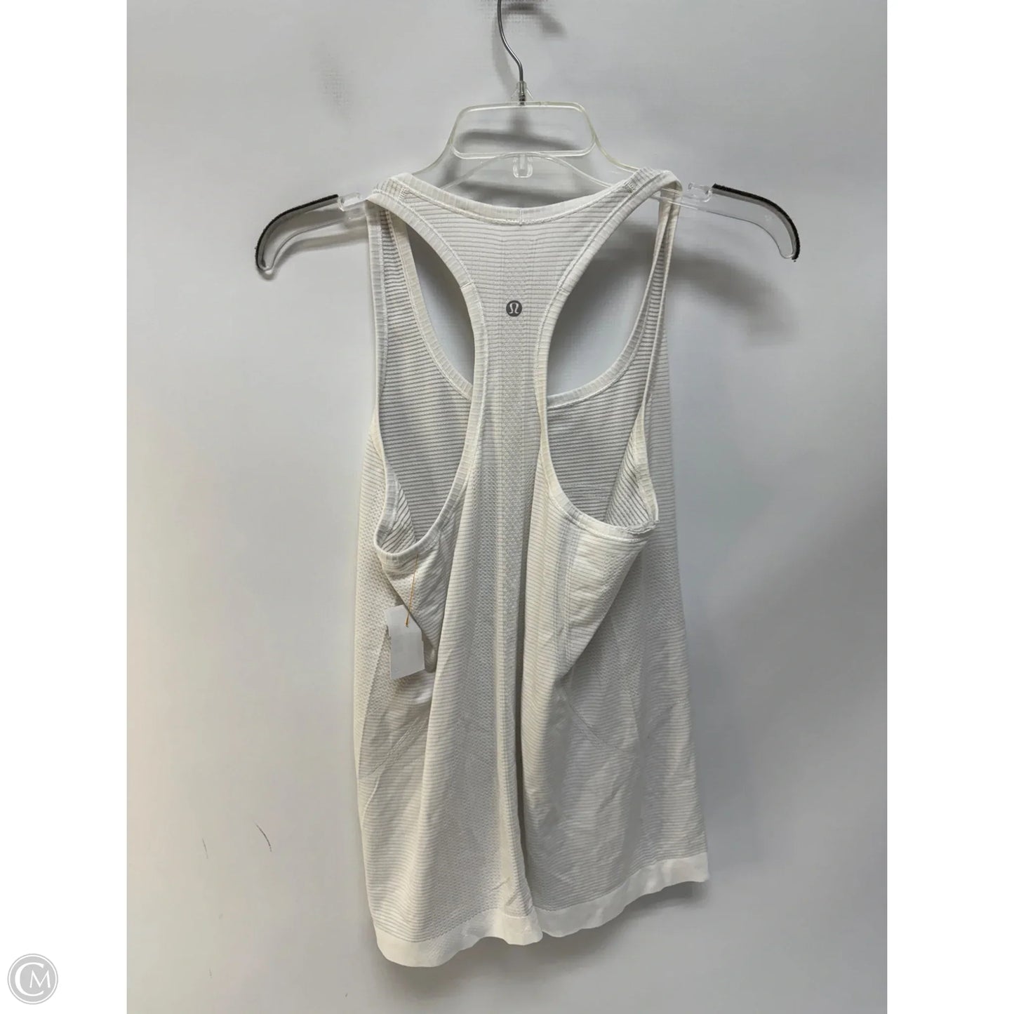 Athletic Tank Top By Lululemon In White, Size: 10