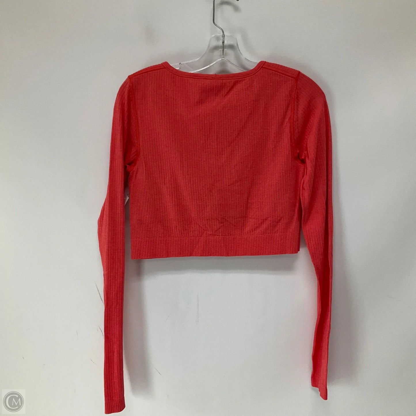 Athletic Top Long Sleeve Crewneck By Lululemon In Pink, Size: 10