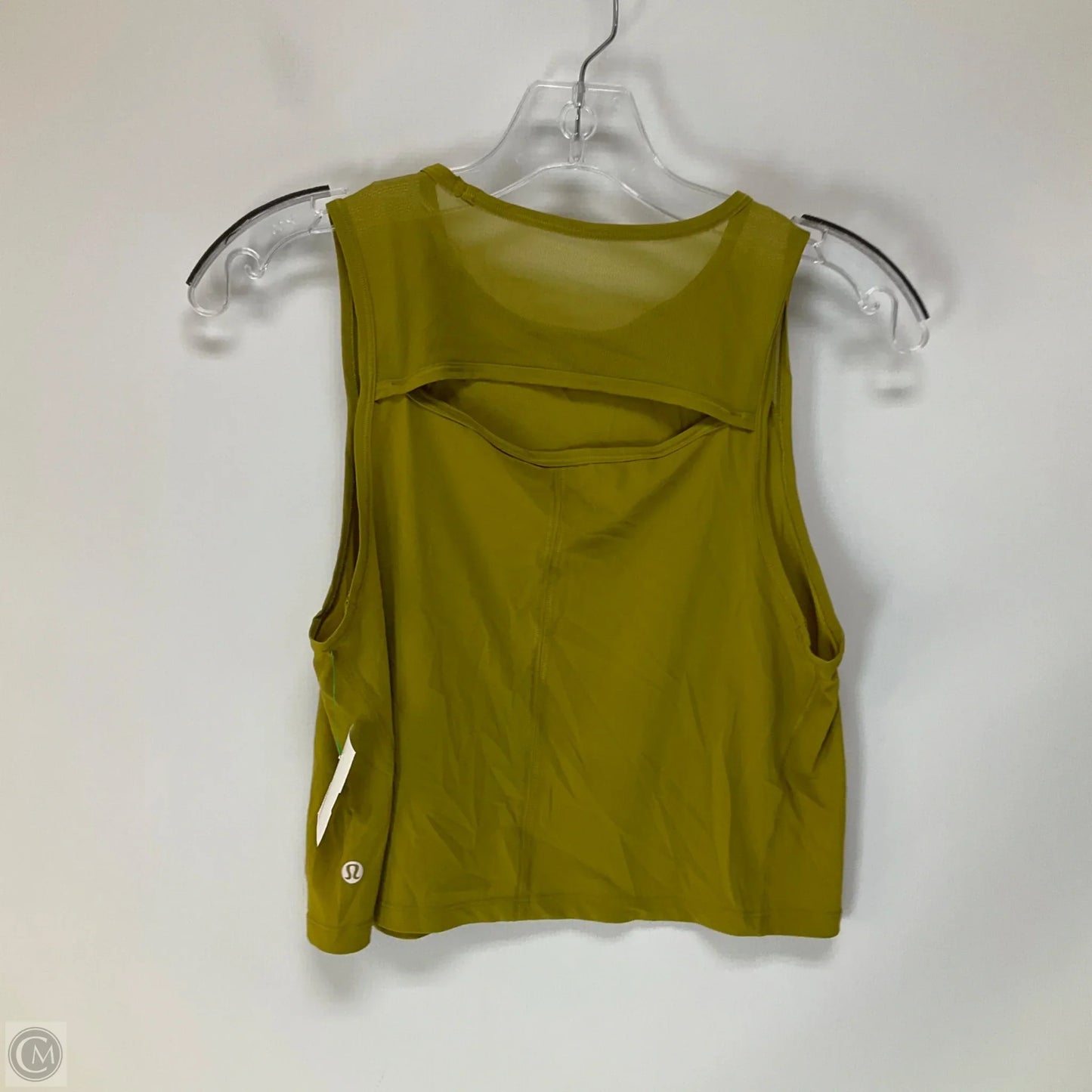 Athletic Tank Top By Lululemon In Green, Size: 4