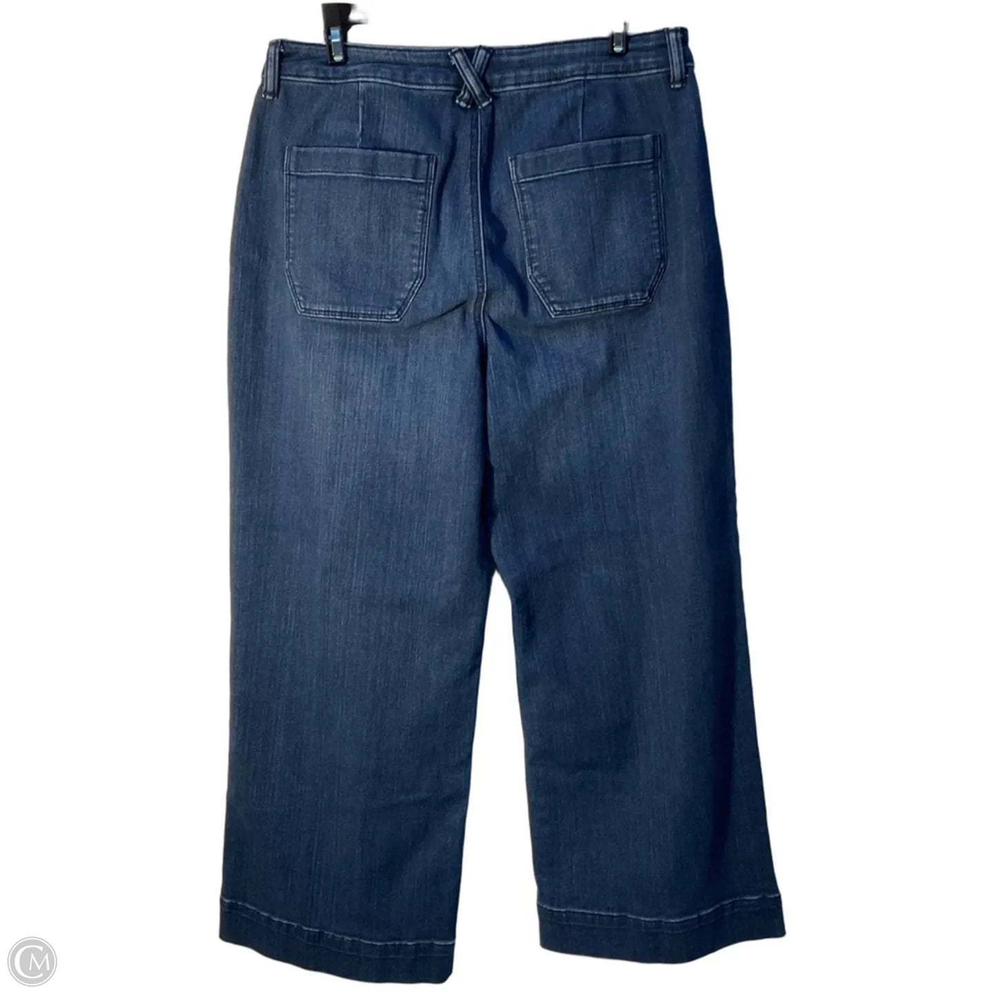 Jeans Wide Leg By Sonoma In Blue Denim, Size: 14