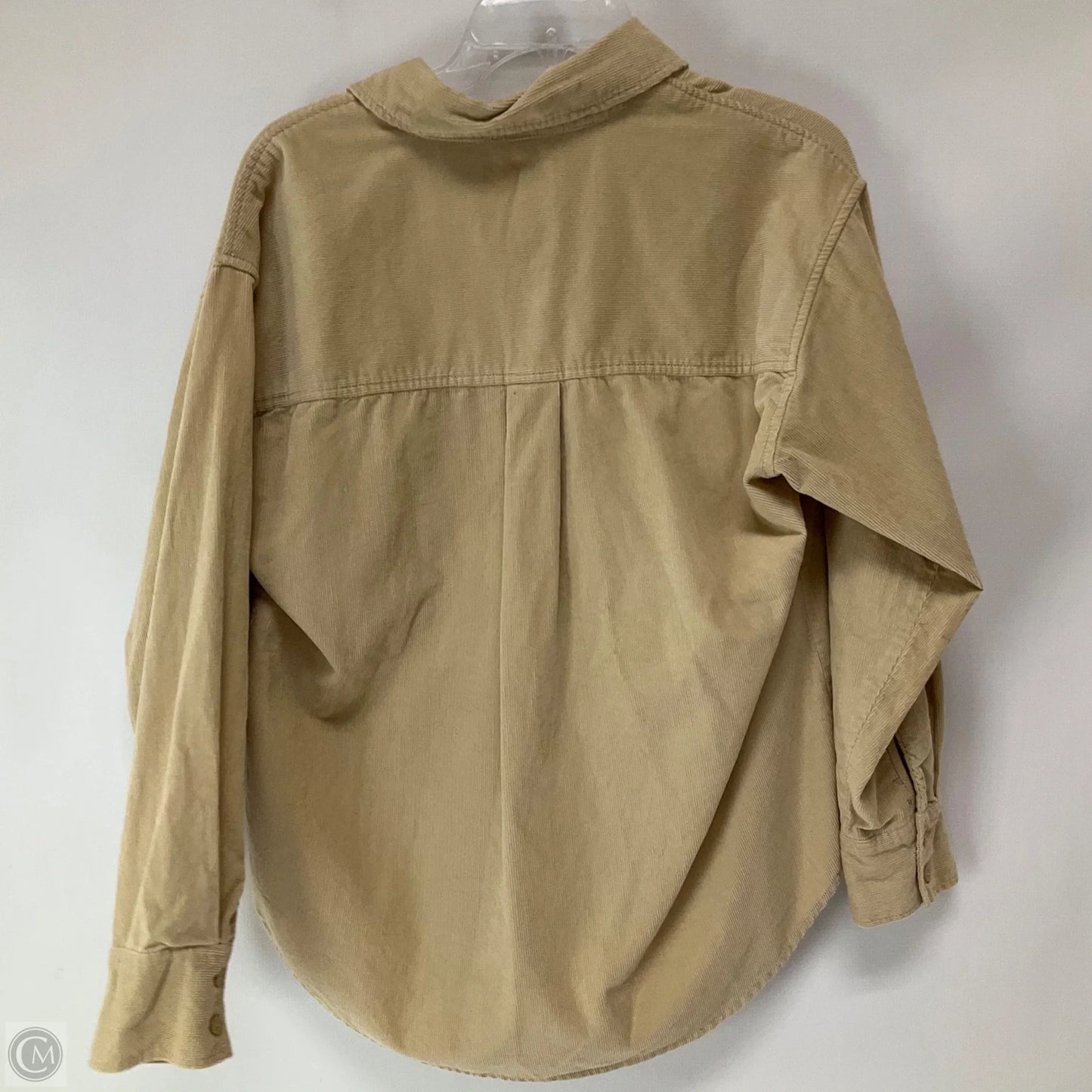 Top LS By Abercrombie And Fitch In Beige, Size: S