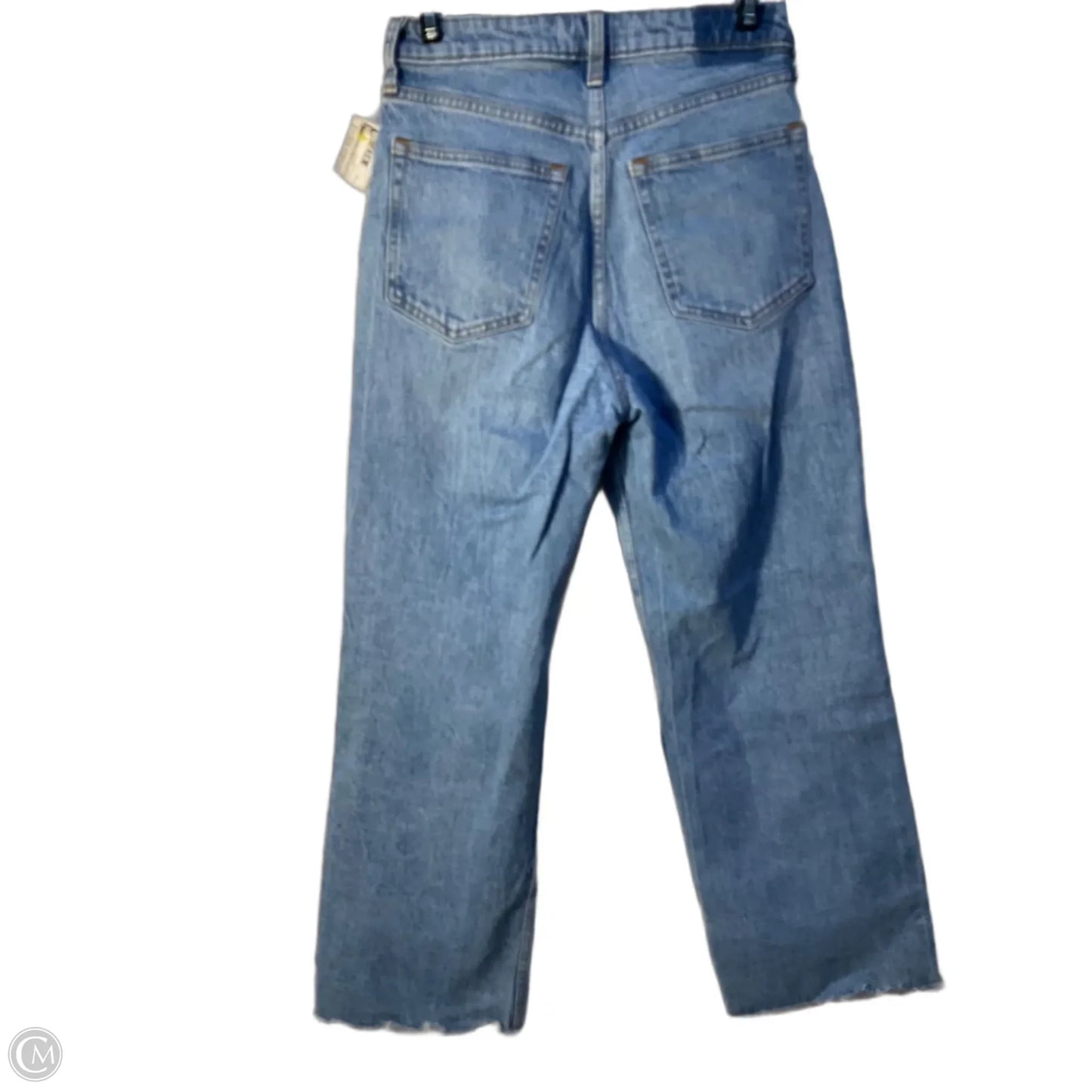 Jeans Straight By Abercrombie And Fitch In Blue Denim, Size: 4
