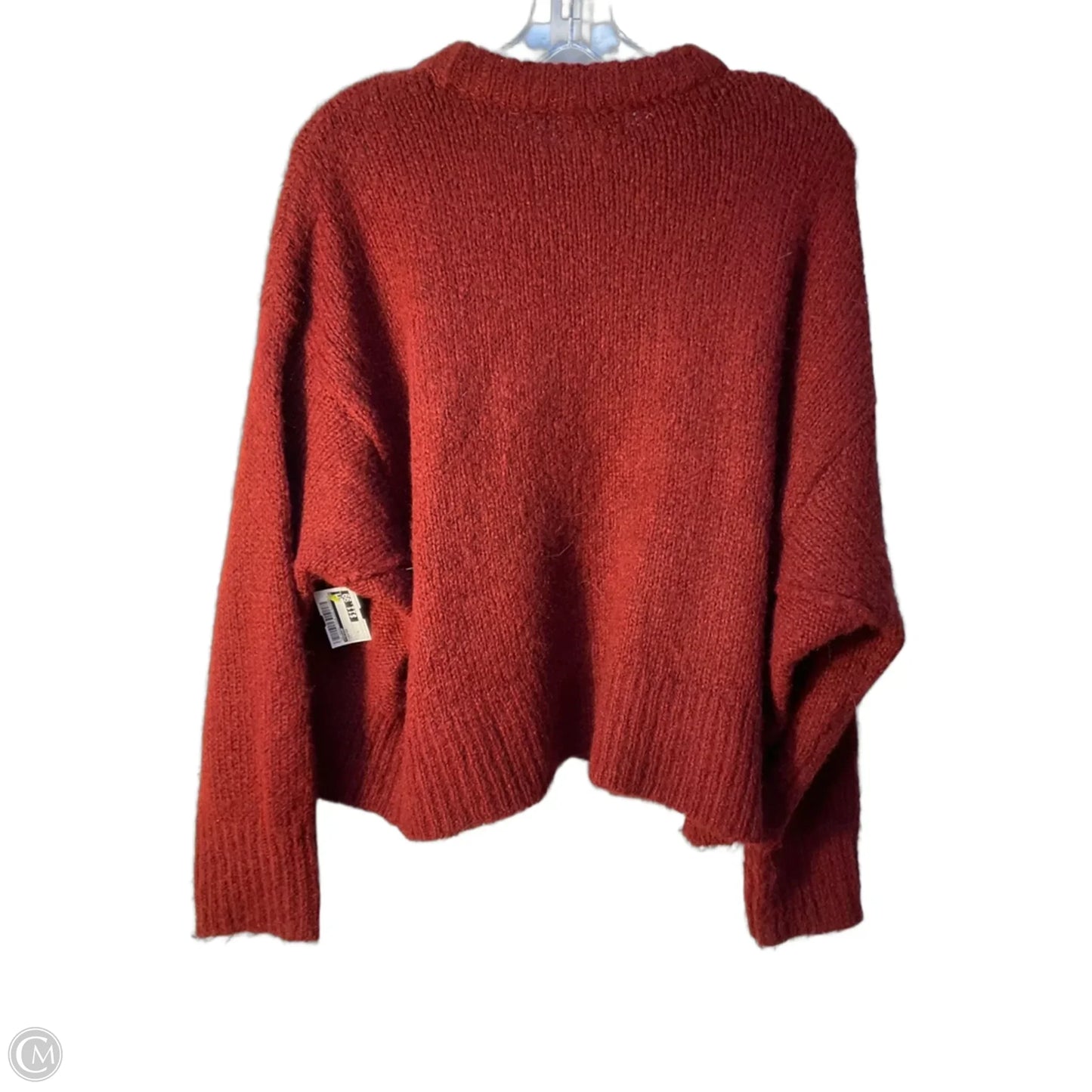 Sweater By Topshop In Red, Size: S