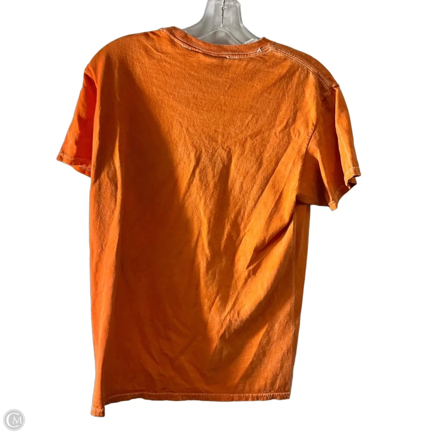 Top Short Sleeve Basic By Cmc In Orange, Size: M