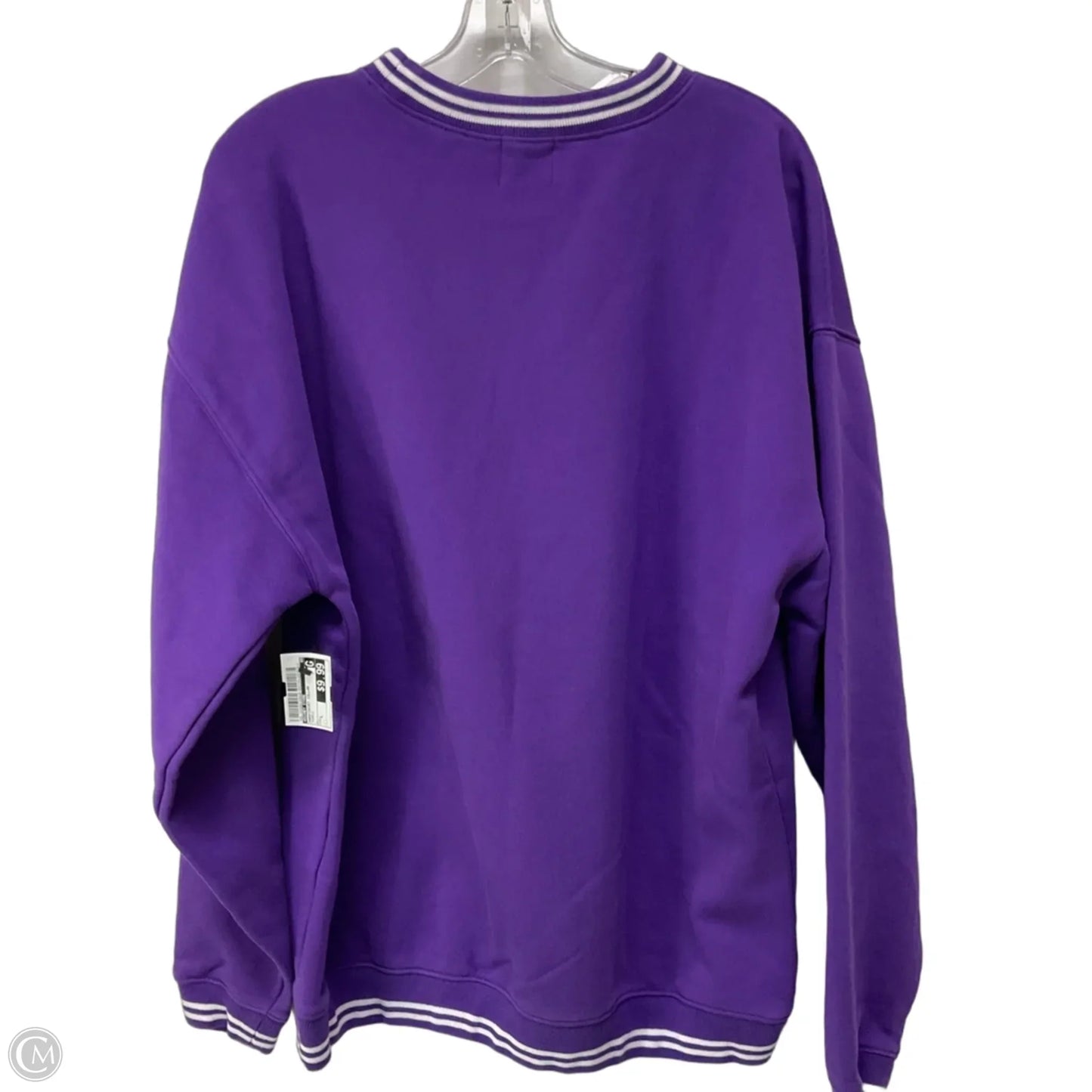Sweatshirt Collar By Disney Store In Purple, Size: L