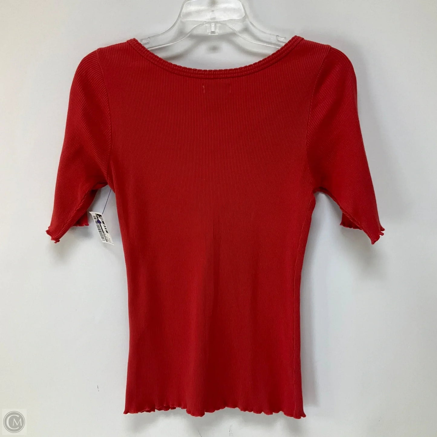 Top Short Sleeve Basic By Sundance In Orange, Size: S