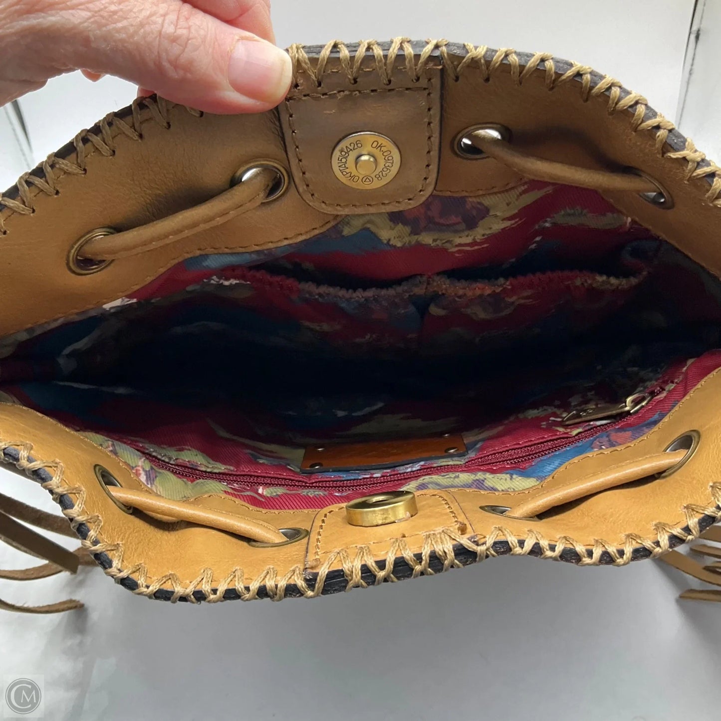 Crossbody Designer By Patricia Nash, Size: Large