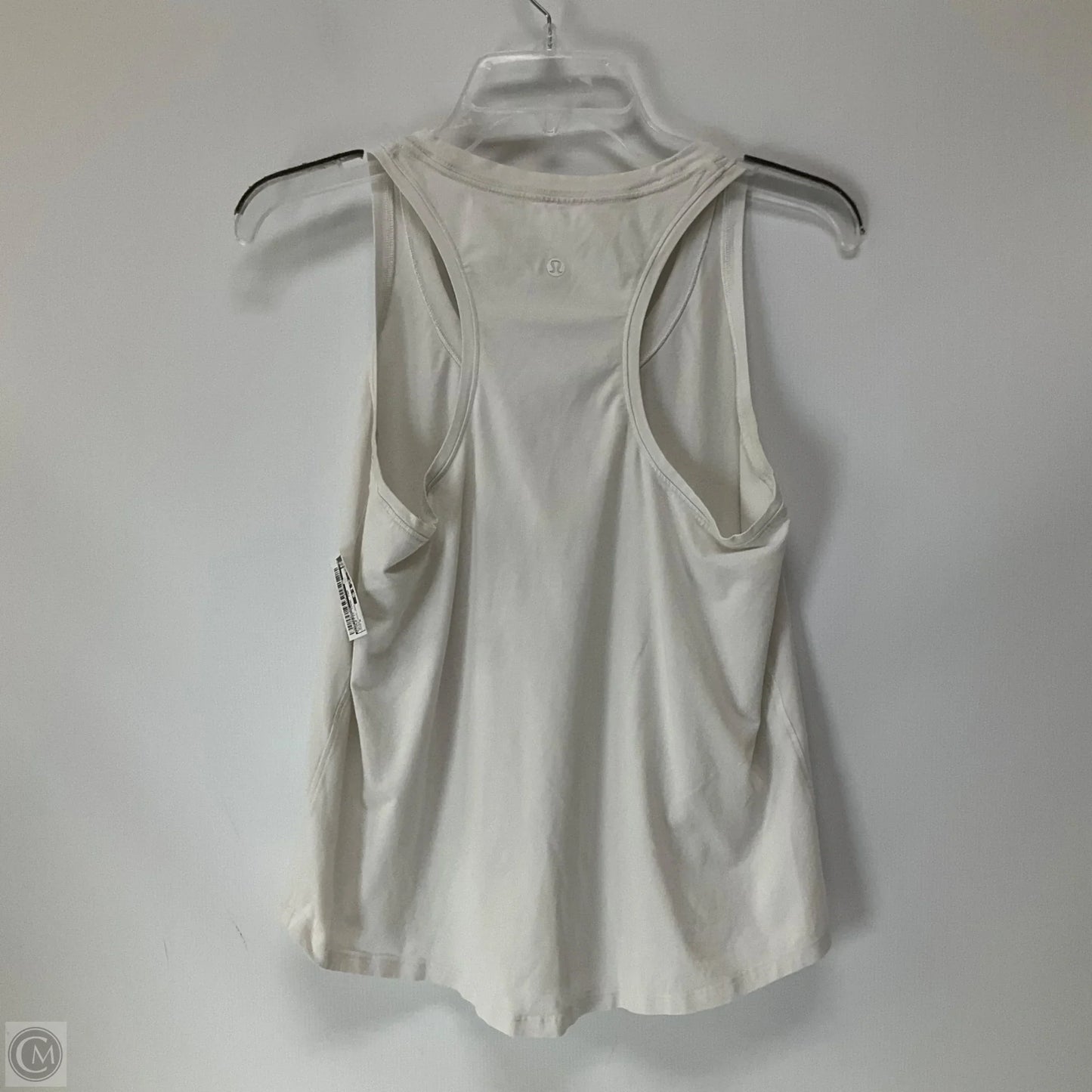 Athletic Tank Top By Lululemon In White, Size: 6