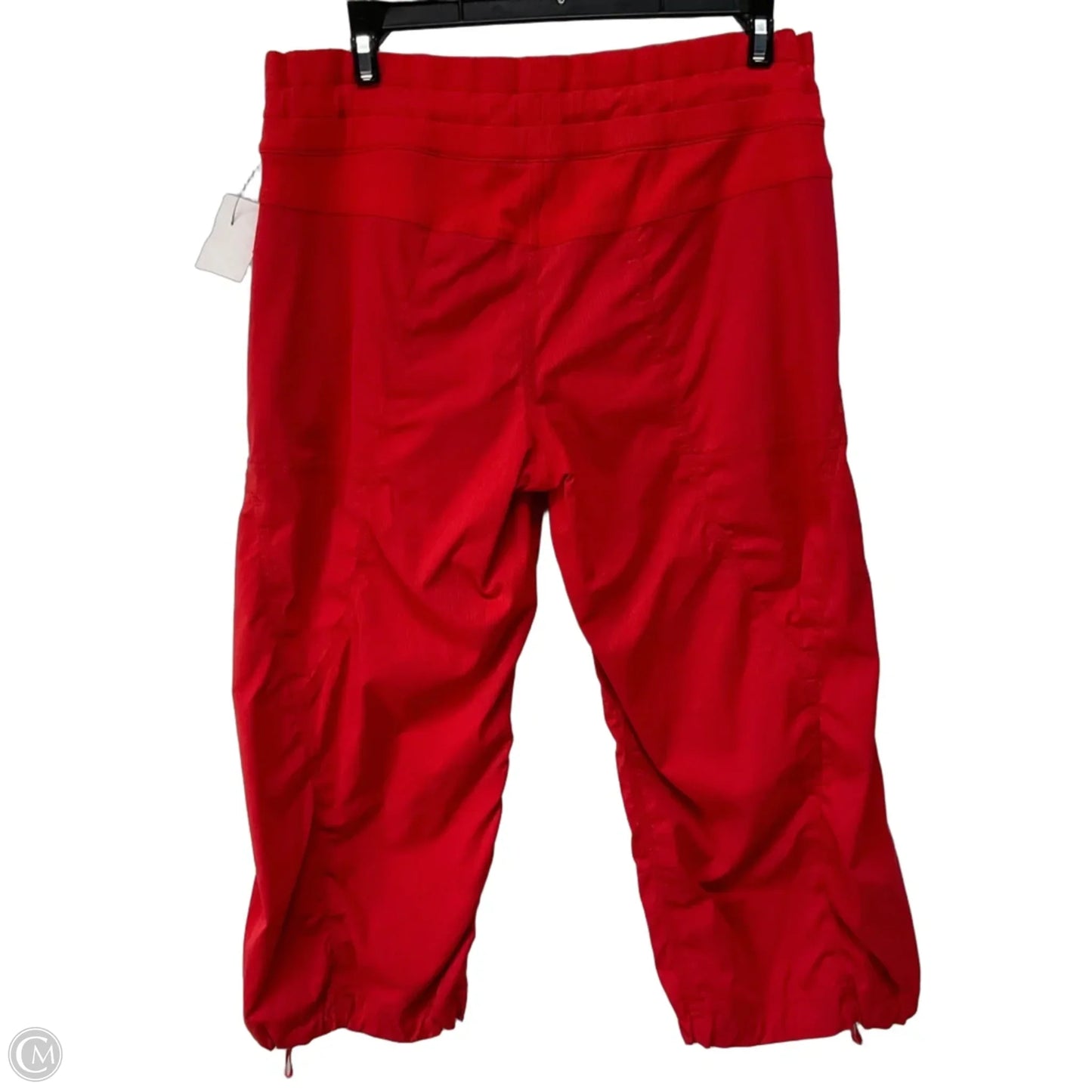 Athletic Capris By Lululemon In Red, Size: 10
