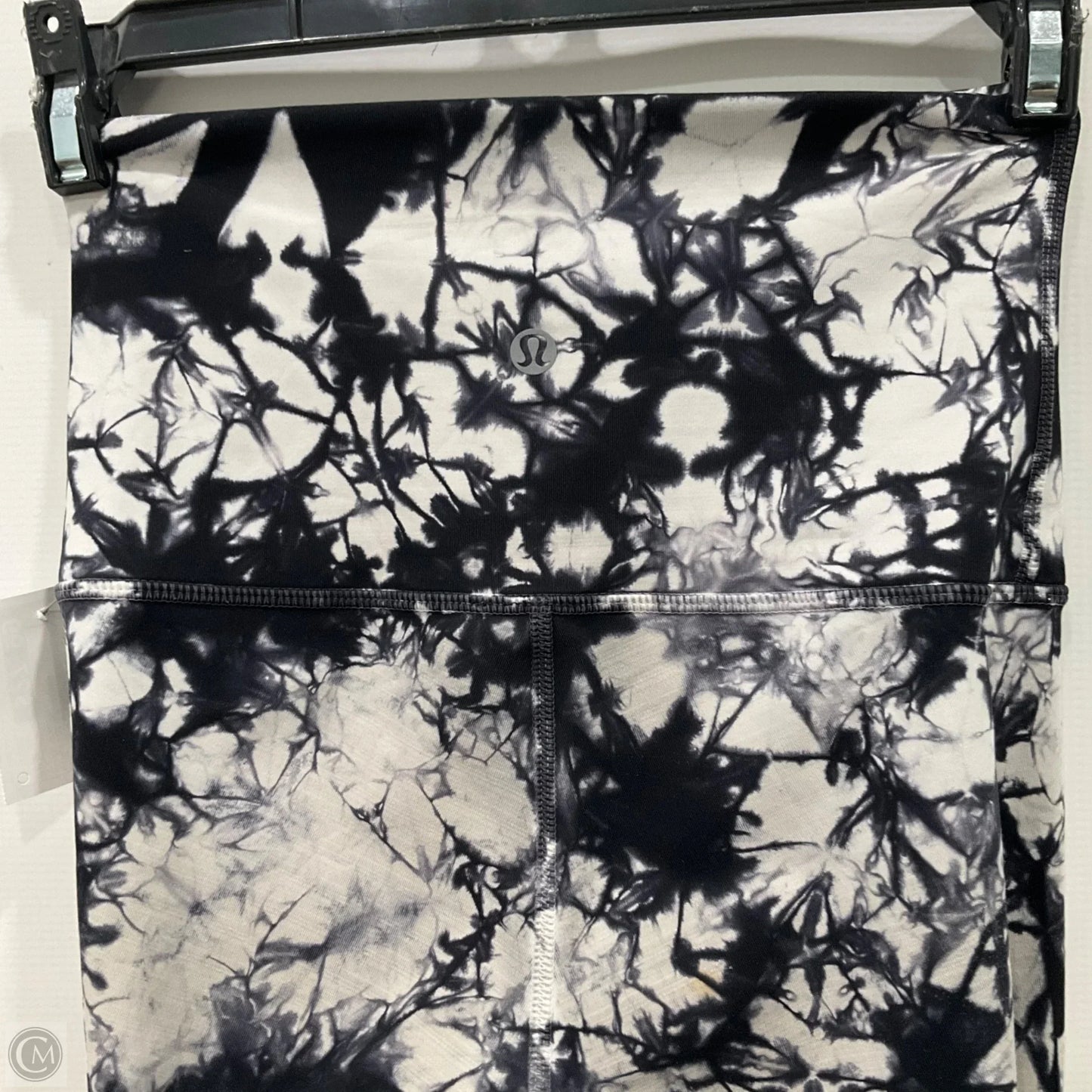 Athletic Leggings By Lululemon In Black & White, Size: 2