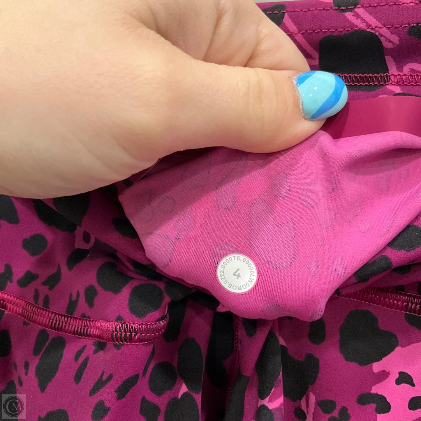 Athletic Leggings By Lululemon In Pink, Size: 4