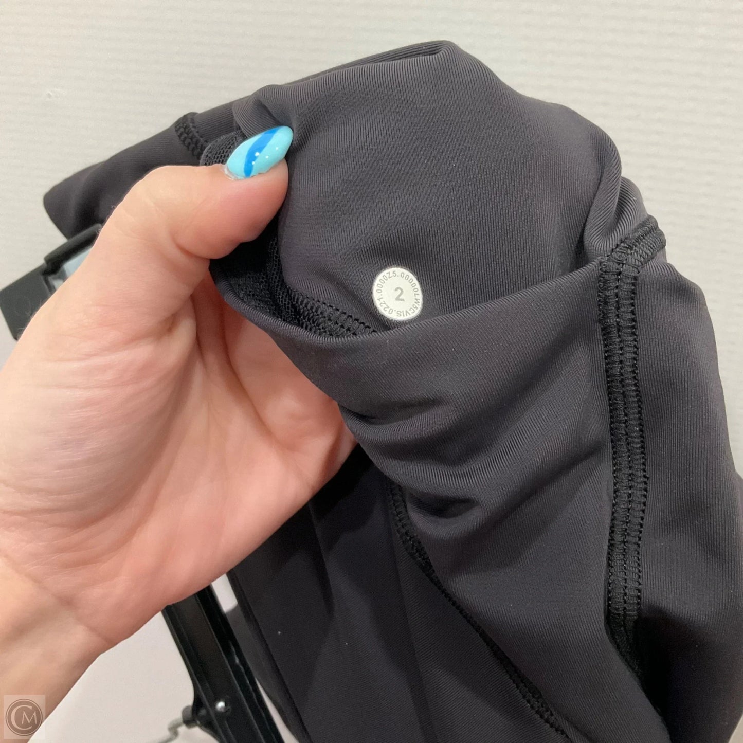 Athletic Leggings By Lululemon In Grey, Size: 2