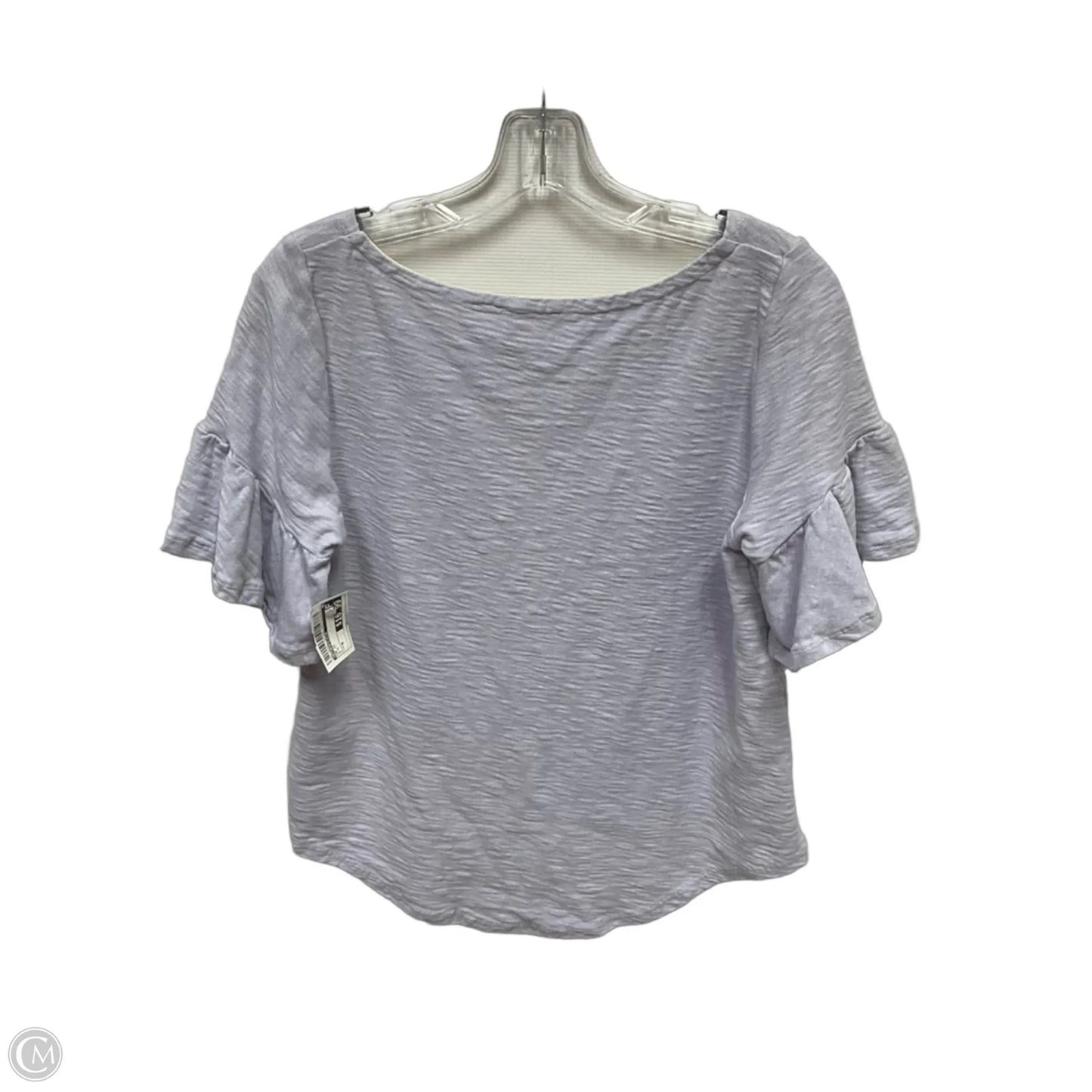 Top Short Sleeve By Anthropologie In Blue, Size: M