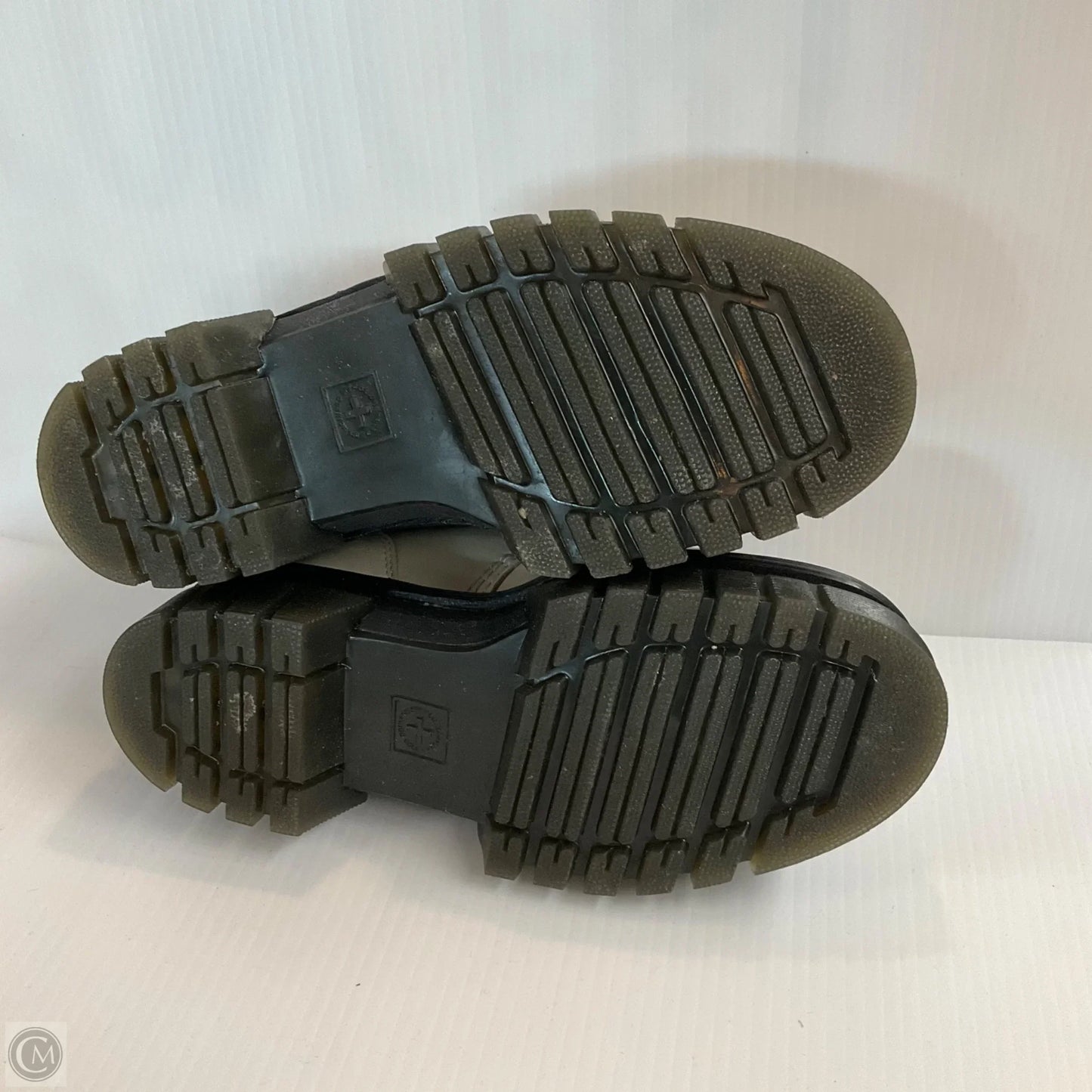 Shoes Sneakers Platform By Dr Martens In Grey, Size: 8