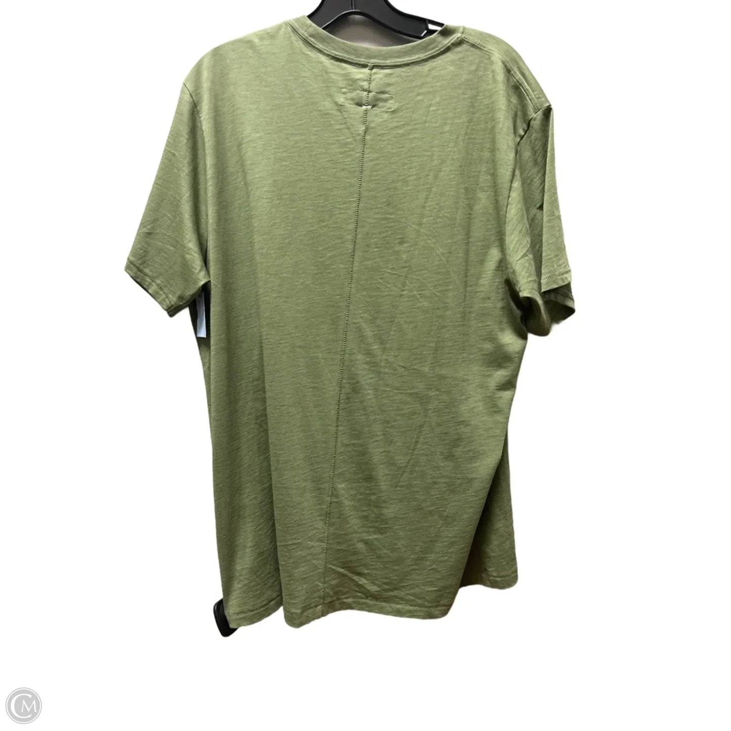 Top Short Sleeve Basic By Rag And Bone In Green, Size: L
