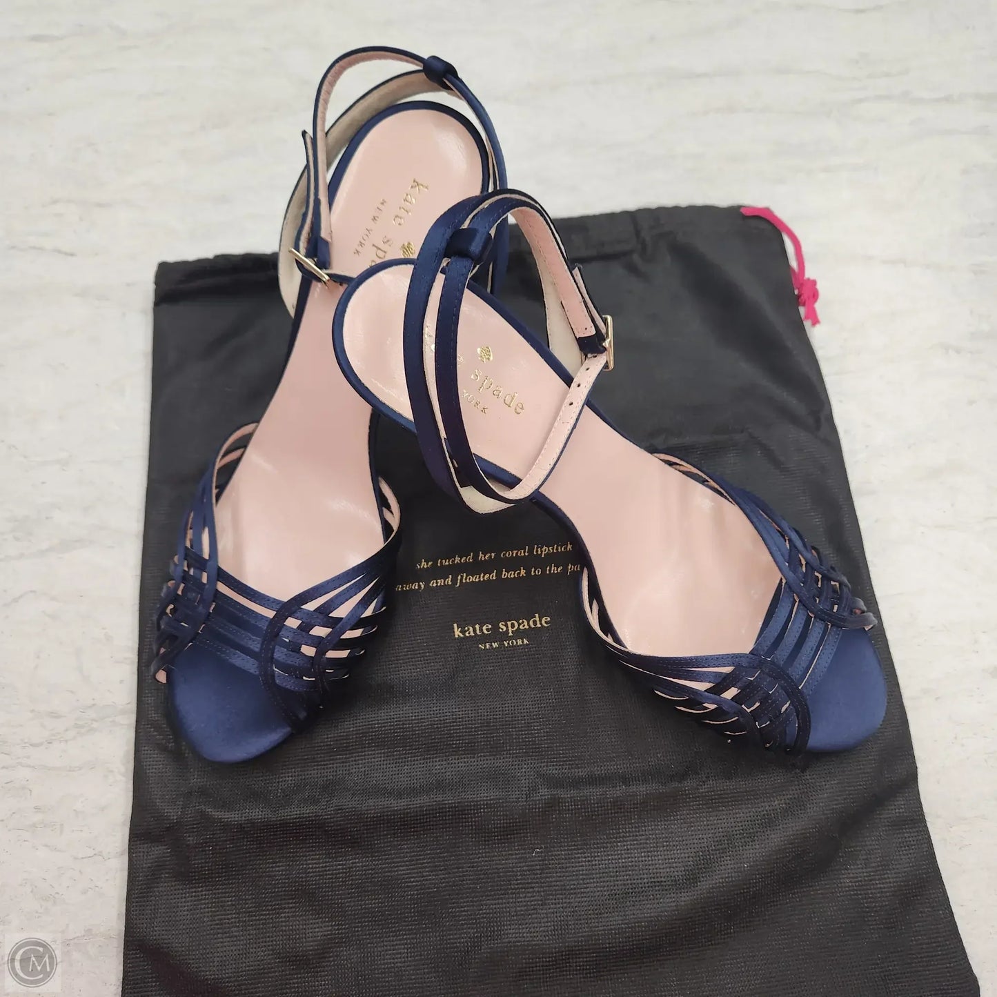 Shoes Designer By Kate Spade In Blue, Size: 9.5