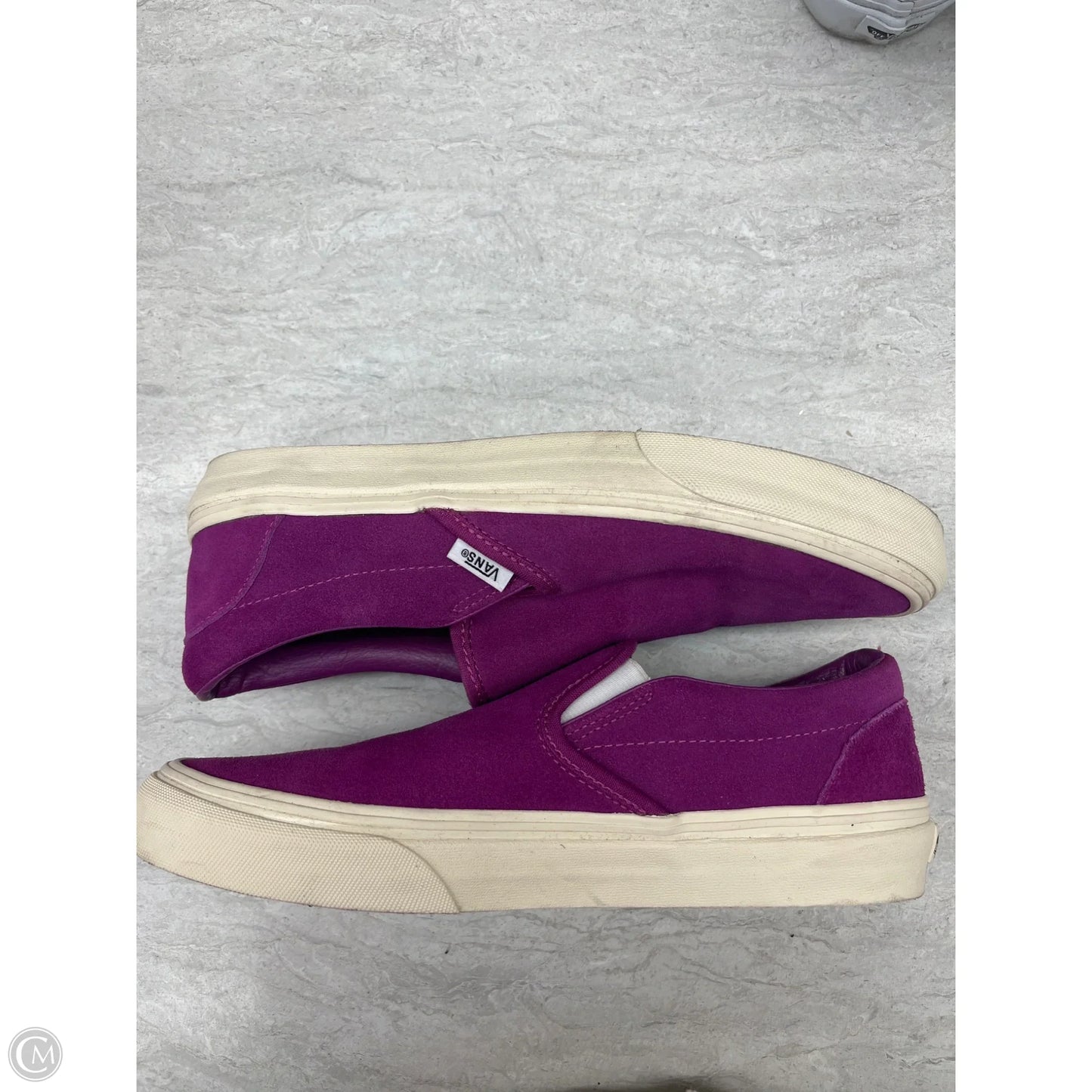 Shoes Sneakers By Vans In Purple, Size: 9.5