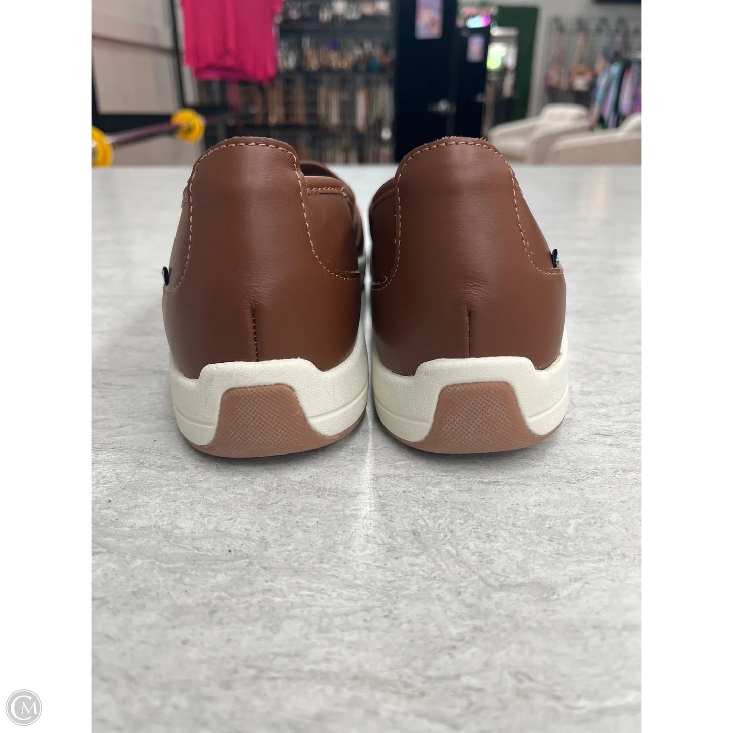 Shoes Flats By Lands End In Brown, Size: 9.5