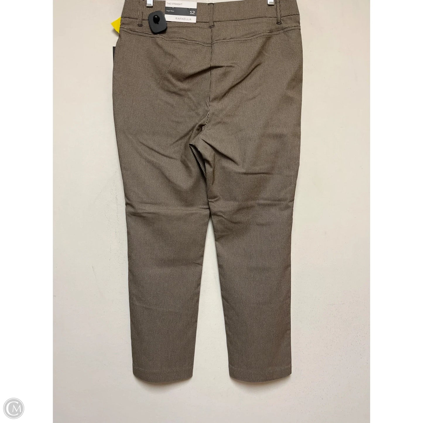 Pants Other By Rafaella In Plaid Pattern, Size: 12