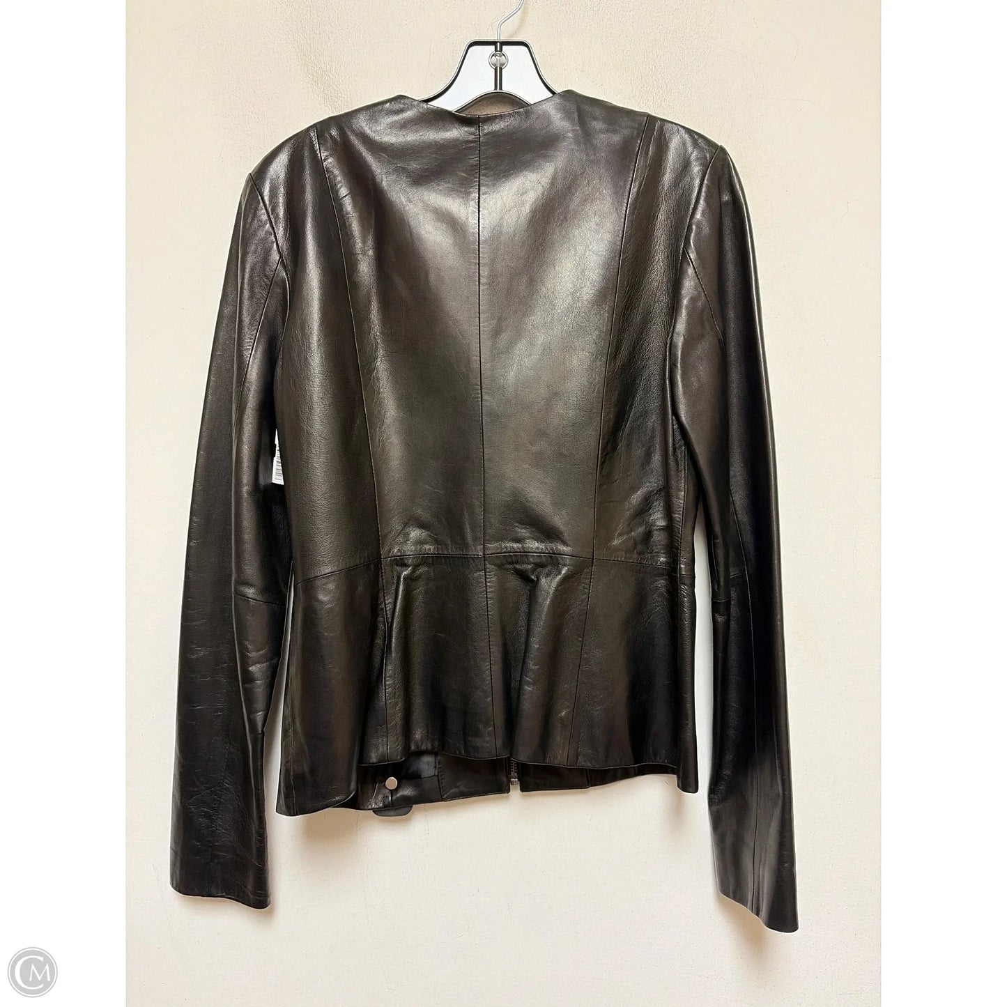 Jacket Leather By Antonio Melani In Black, Size: M
