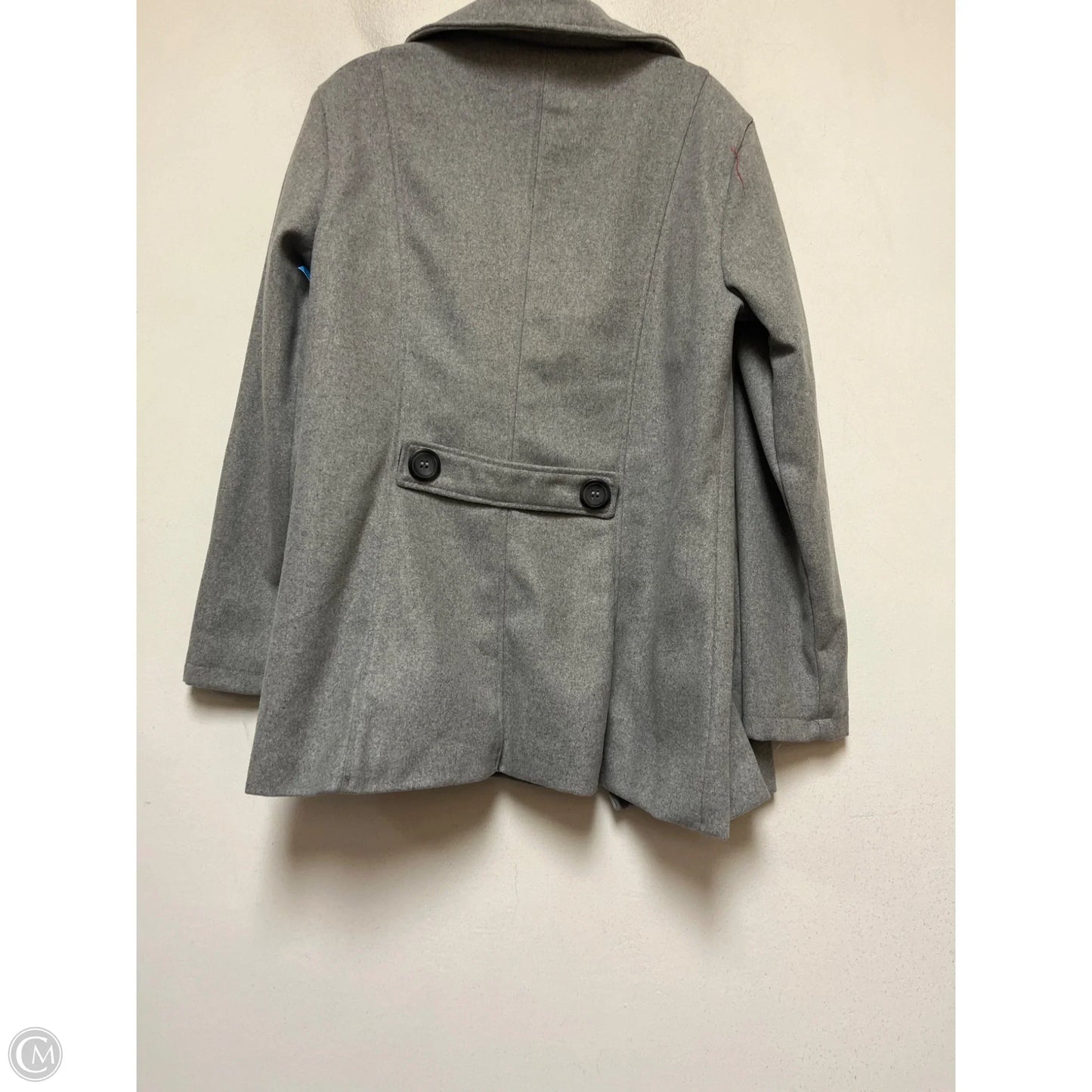 Coat Peacoat By Me Jane In Grey, Size: Xl