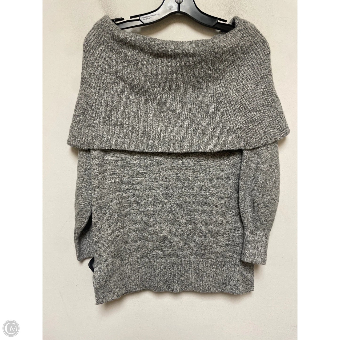 Sweater By Loft In Grey, Size: S