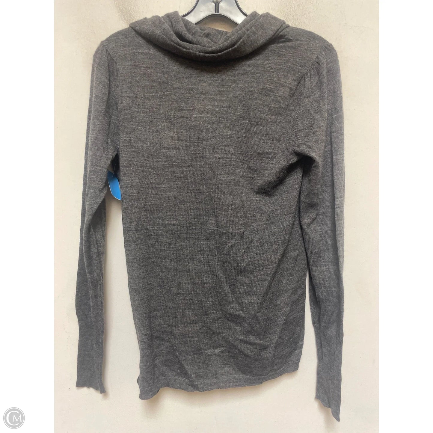 Top Long Sleeve By Ann Taylor In Grey, Size: Xs