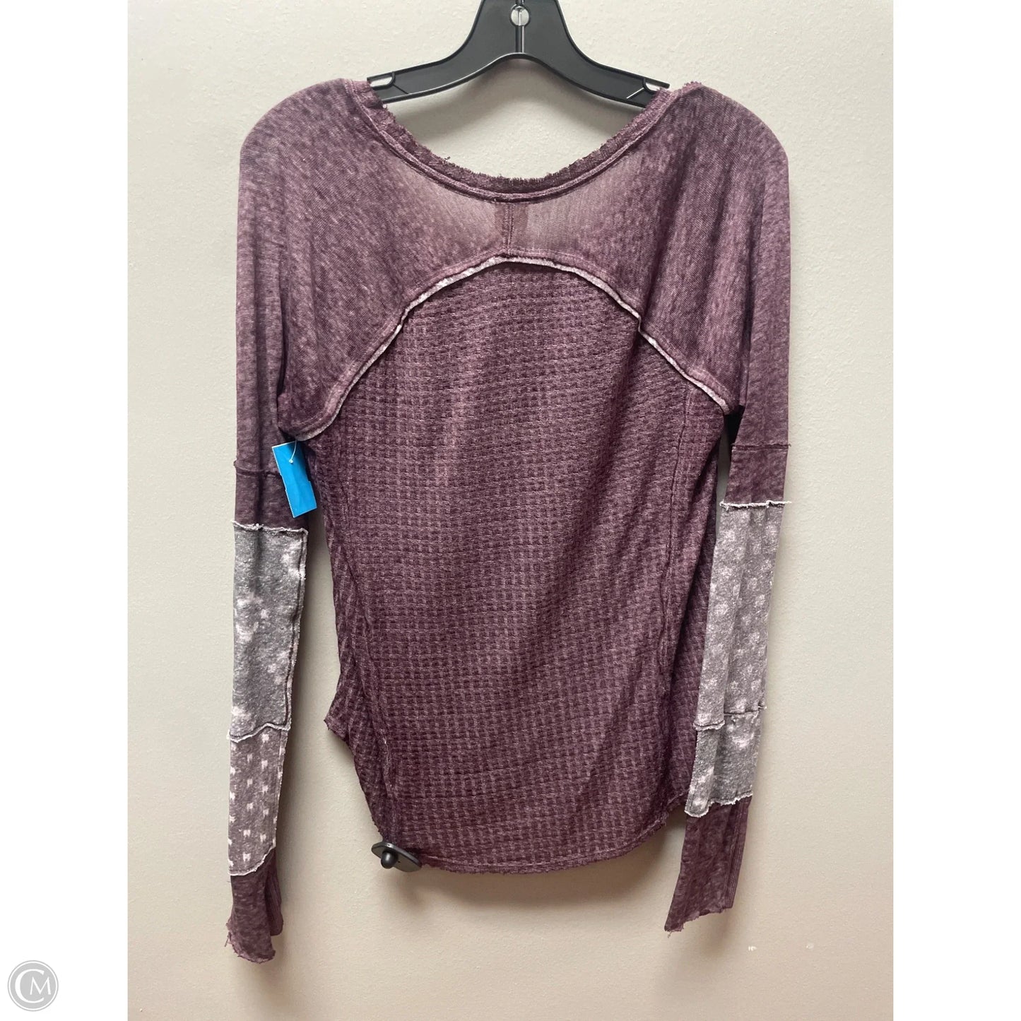 Top Long Sleeve By We The Free In Purple, Size: M