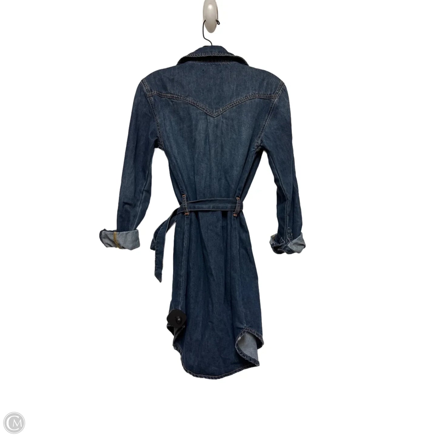 Dress Casual Short By True Religion In Blue Denim, Size: Xs