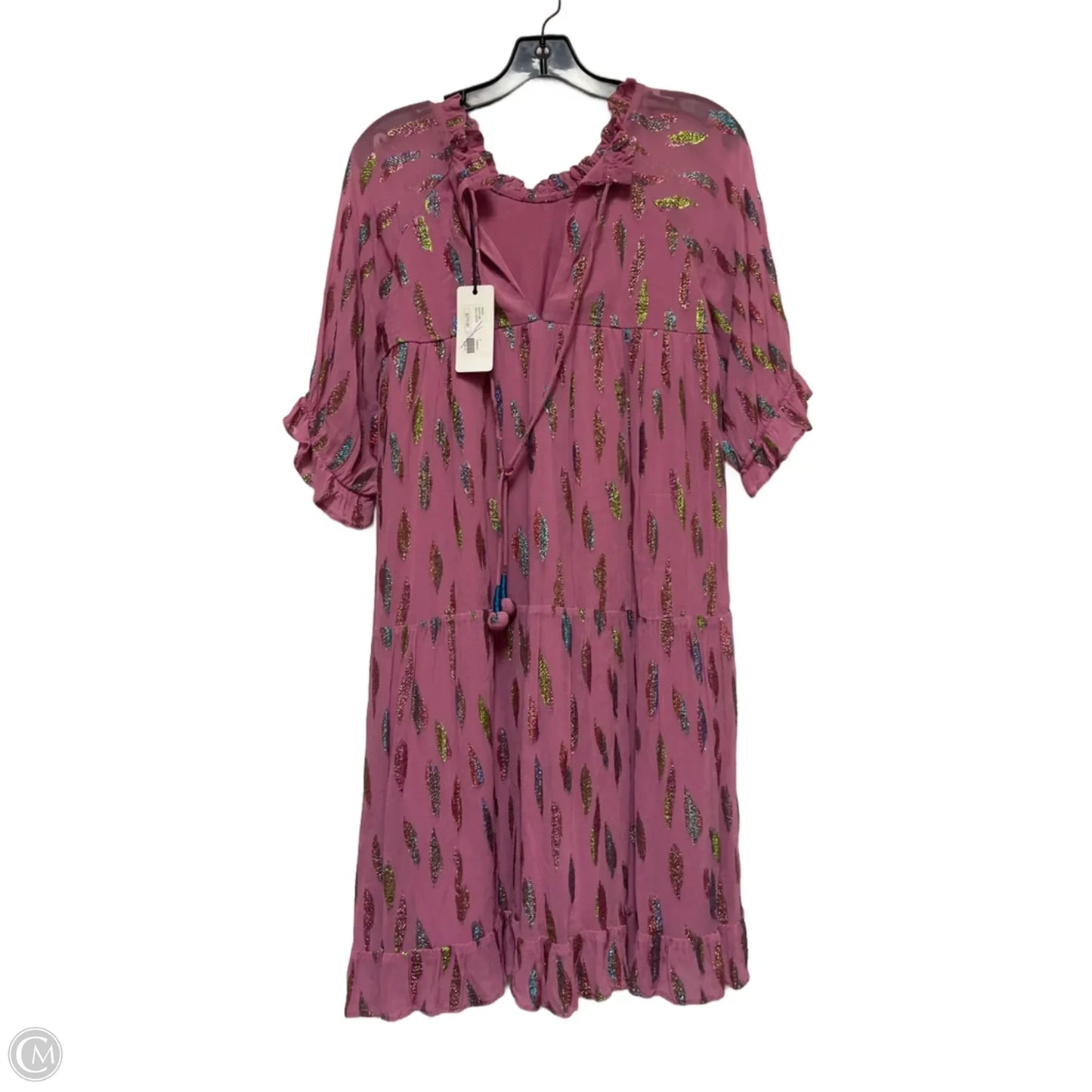 Dress Casual Short By Clothes Mentor In Pink, Size: S