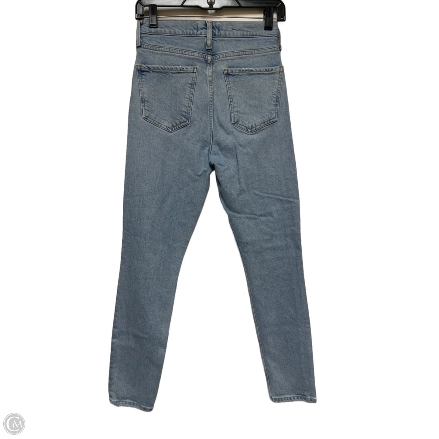 Jeans Skinny By Agolde In Blue Denim, Size: 2
