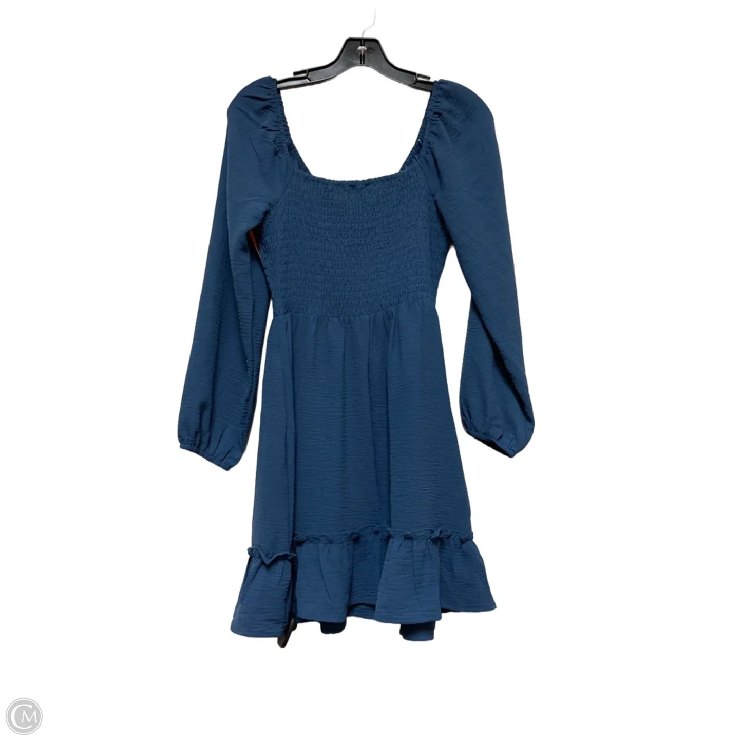 Dress Casual Short By As U Wish In Blue, Size: S