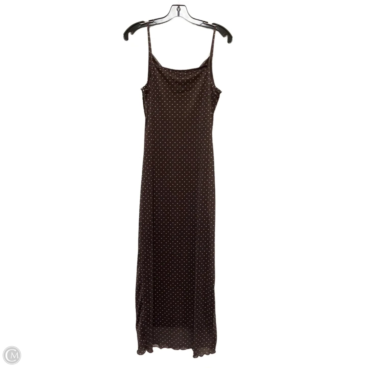 Dress Casual Maxi By See You Monday In Polkadot Pattern, Size: Xl