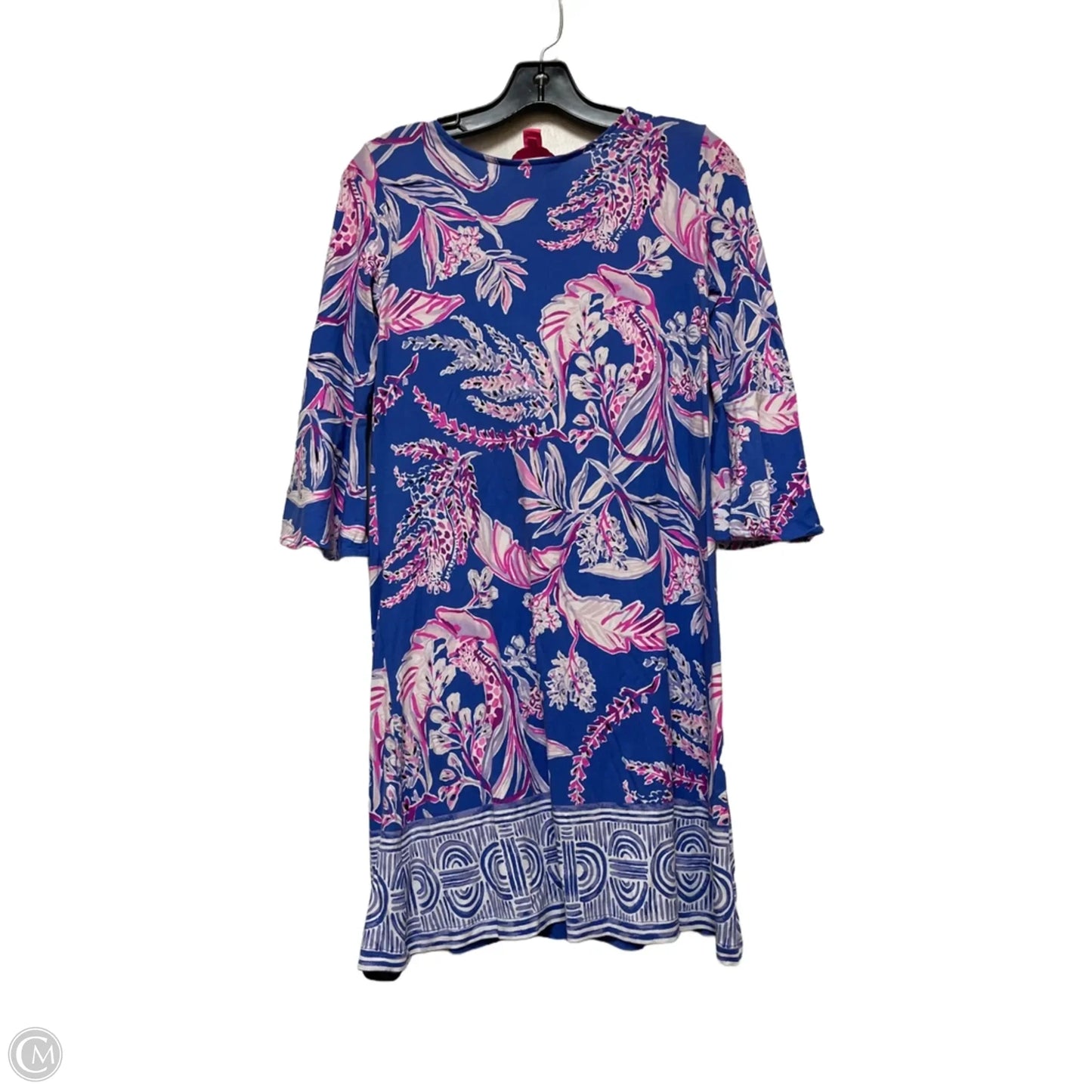 Dress Designer By Lilly Pulitzer In Blue & Pink, Size: Xxs
