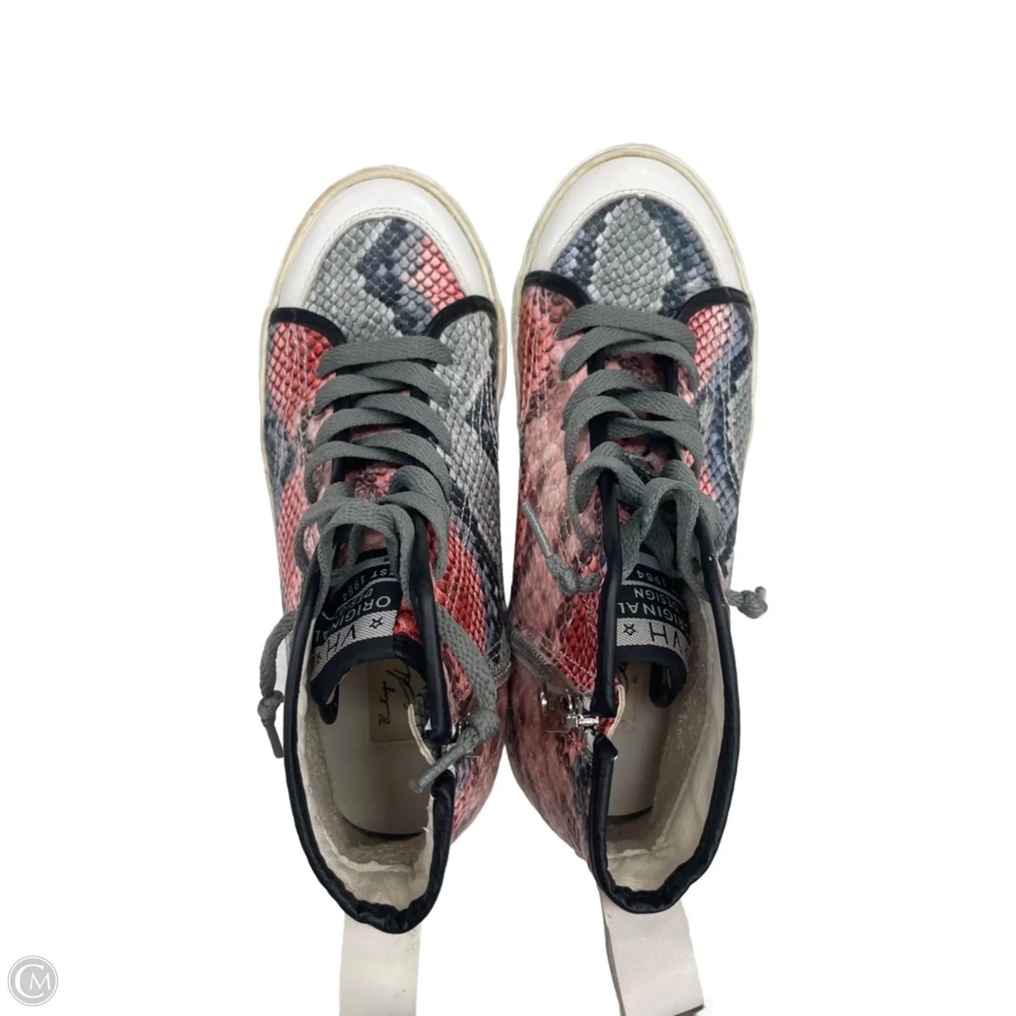 Shoes Sneakers By Vintage Havana In Snakeskin Print, Size: 7