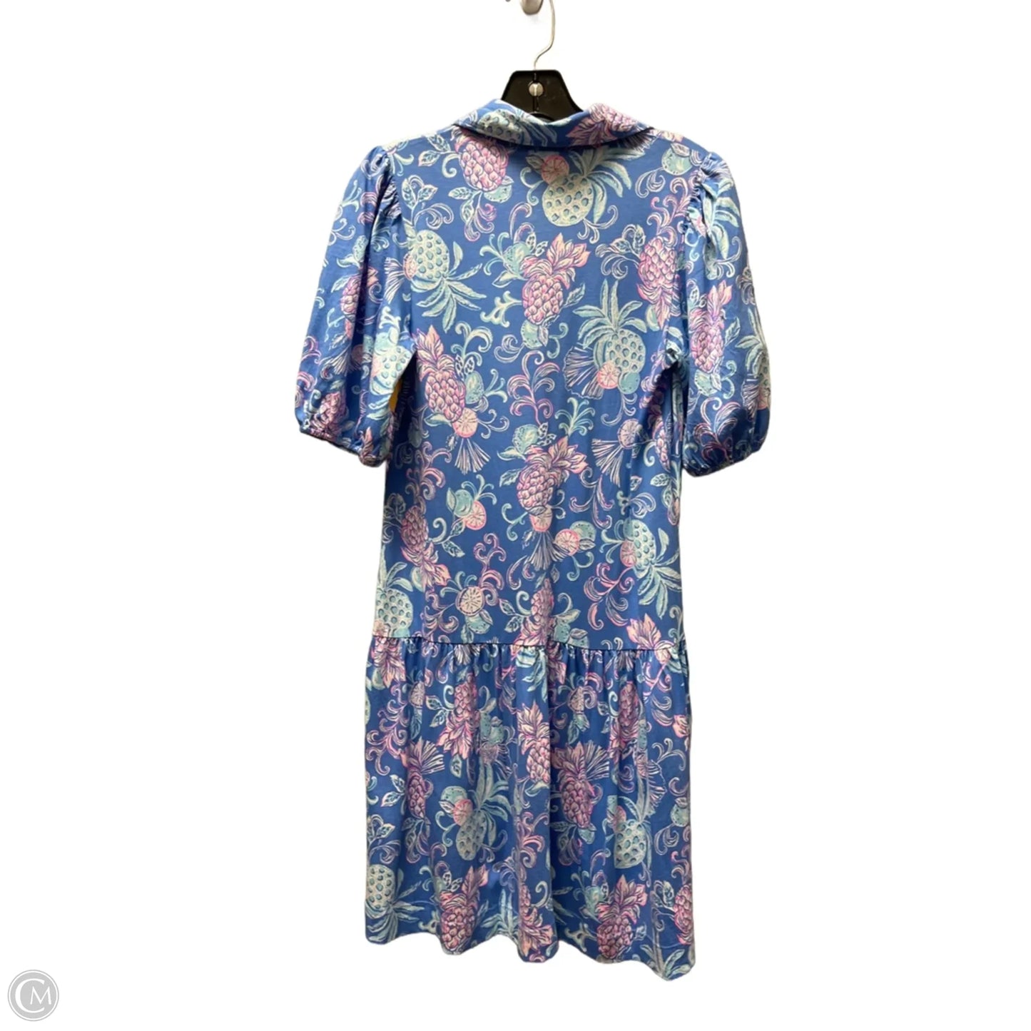 Dress Designer By Lilly Pulitzer In Blue & Pink, Size: Xs