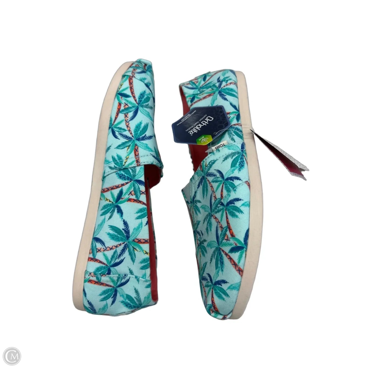 Shoes Flats By Toms In Tropical Print, Size: 9