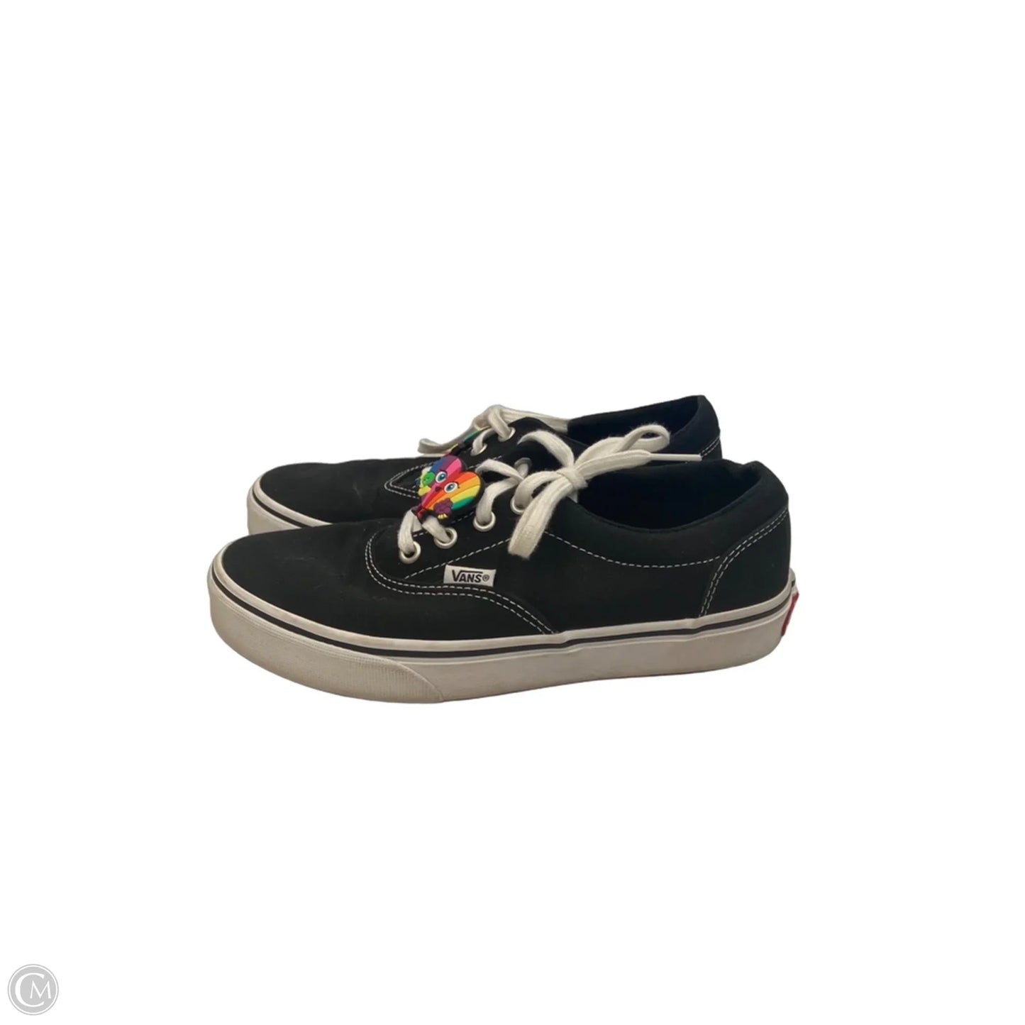 Shoes Sneakers By Vans In Black, Size: 6.5