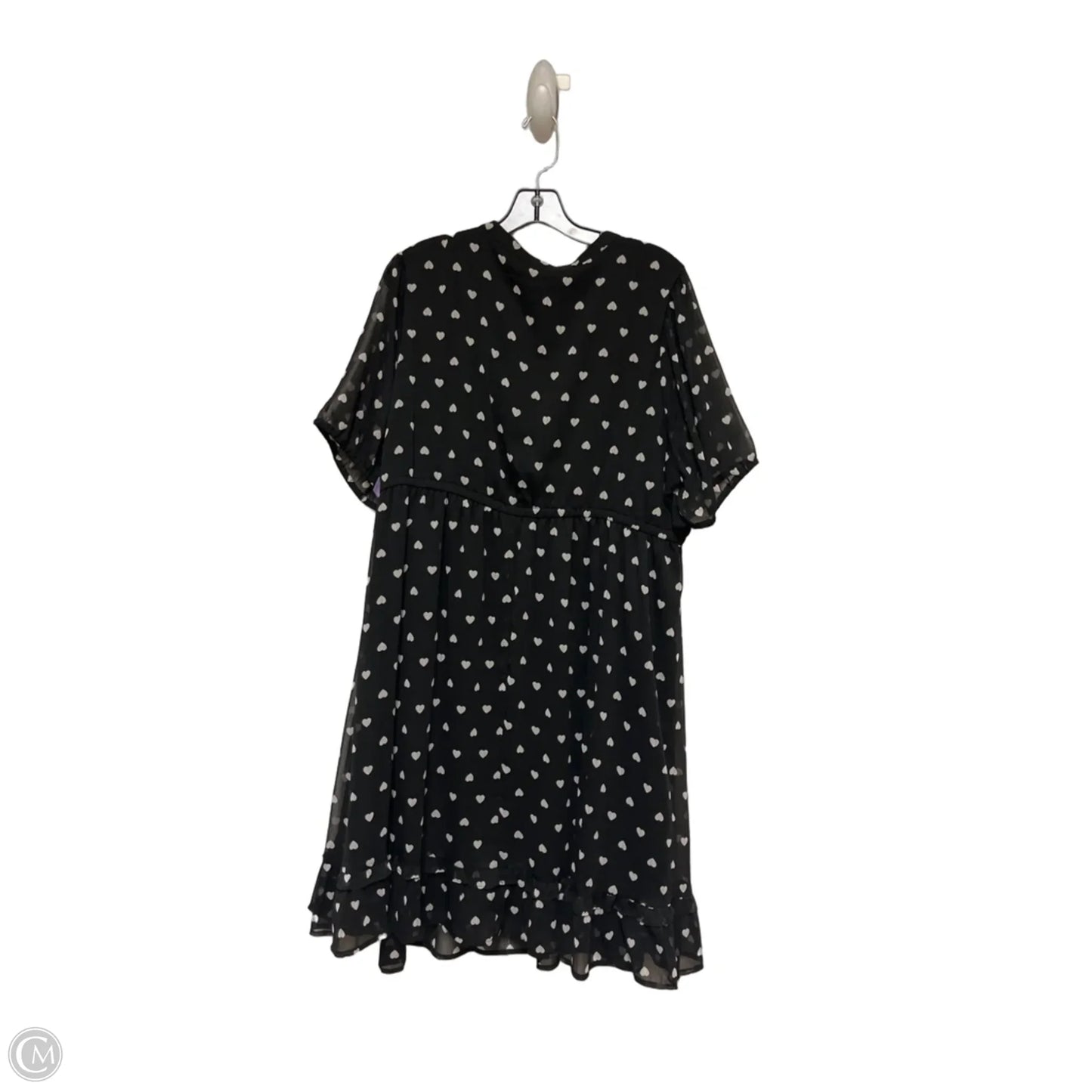 Dress Casual Short By Torrid In Black & White, Size: 2x