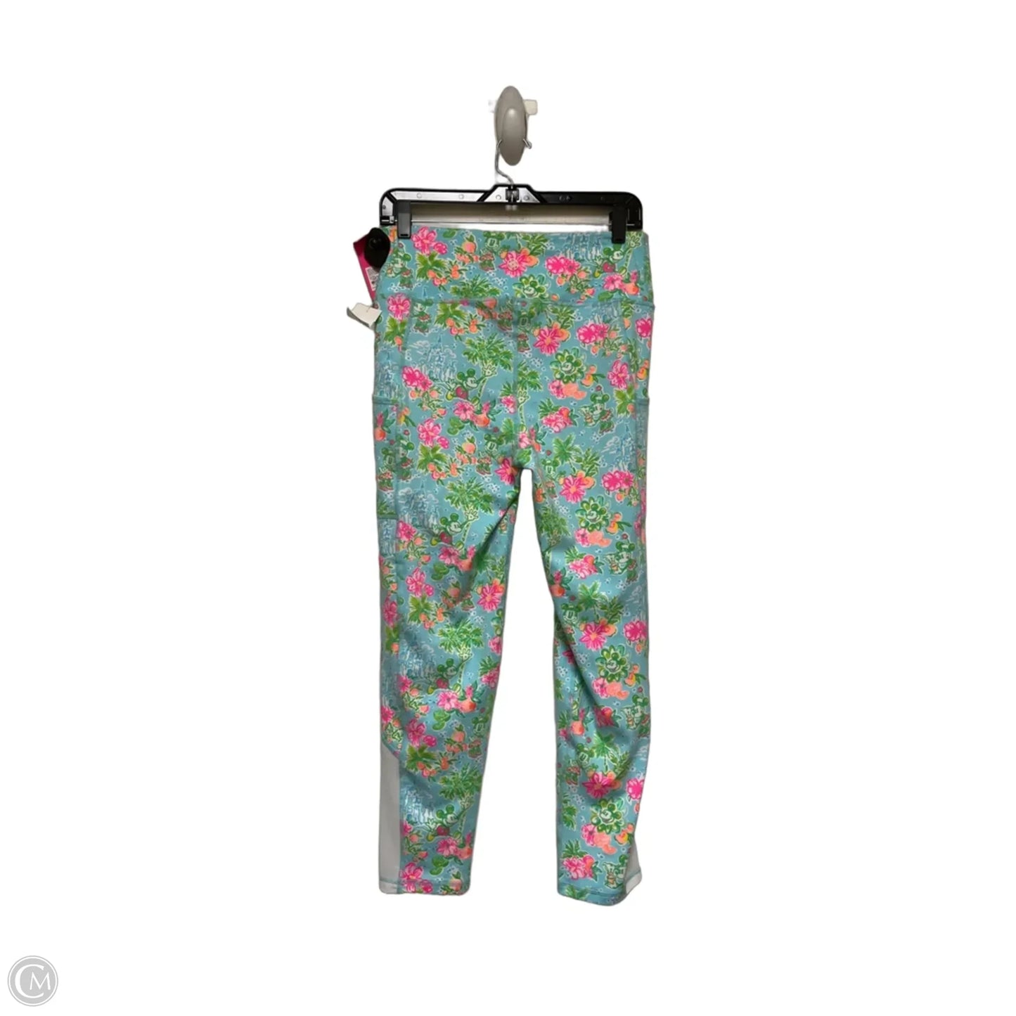 Pants Designer By Lilly Pulitzer In Blue & Green, Size: L